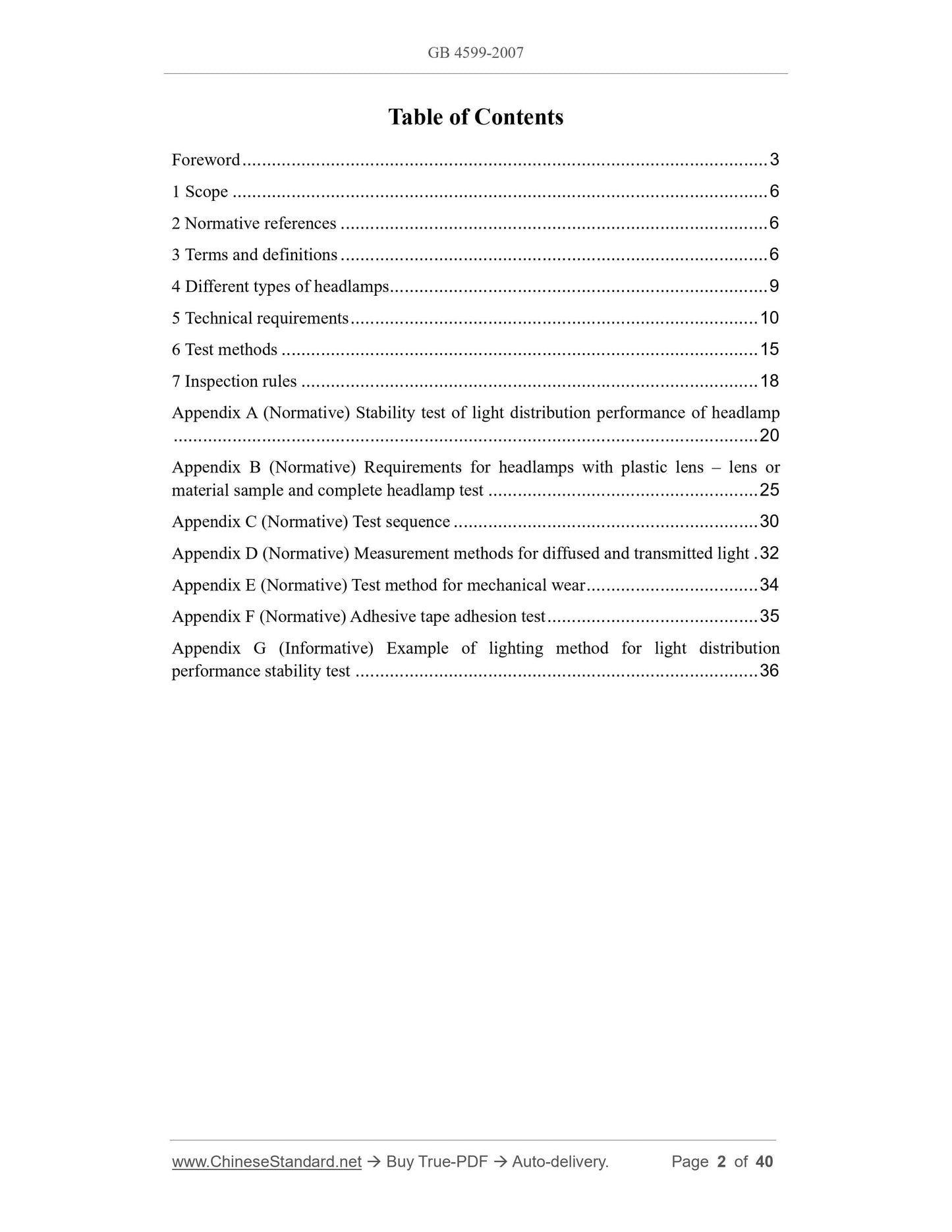 GB 4599-2007 Page 2