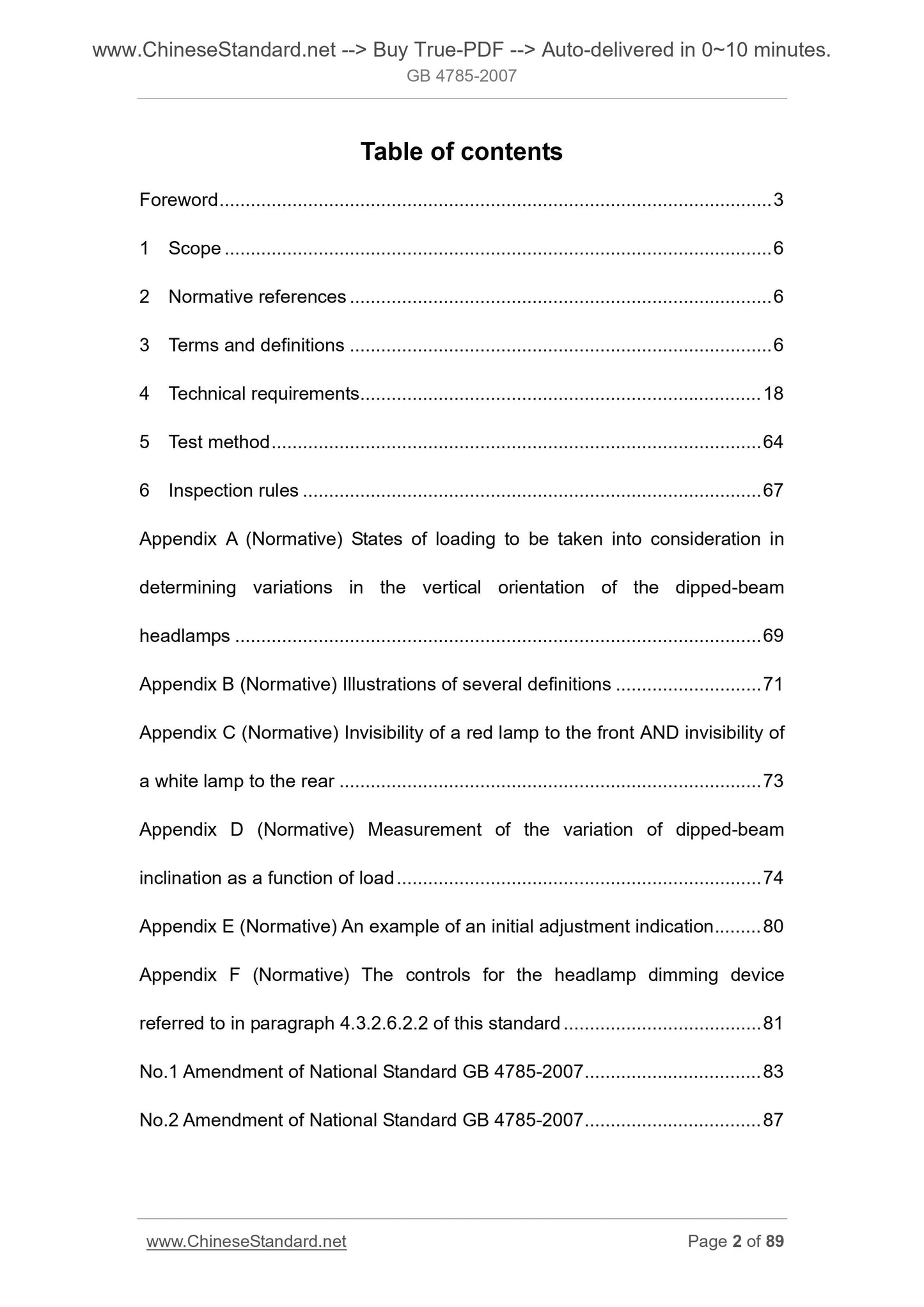 GB 4785-2007 Page 2