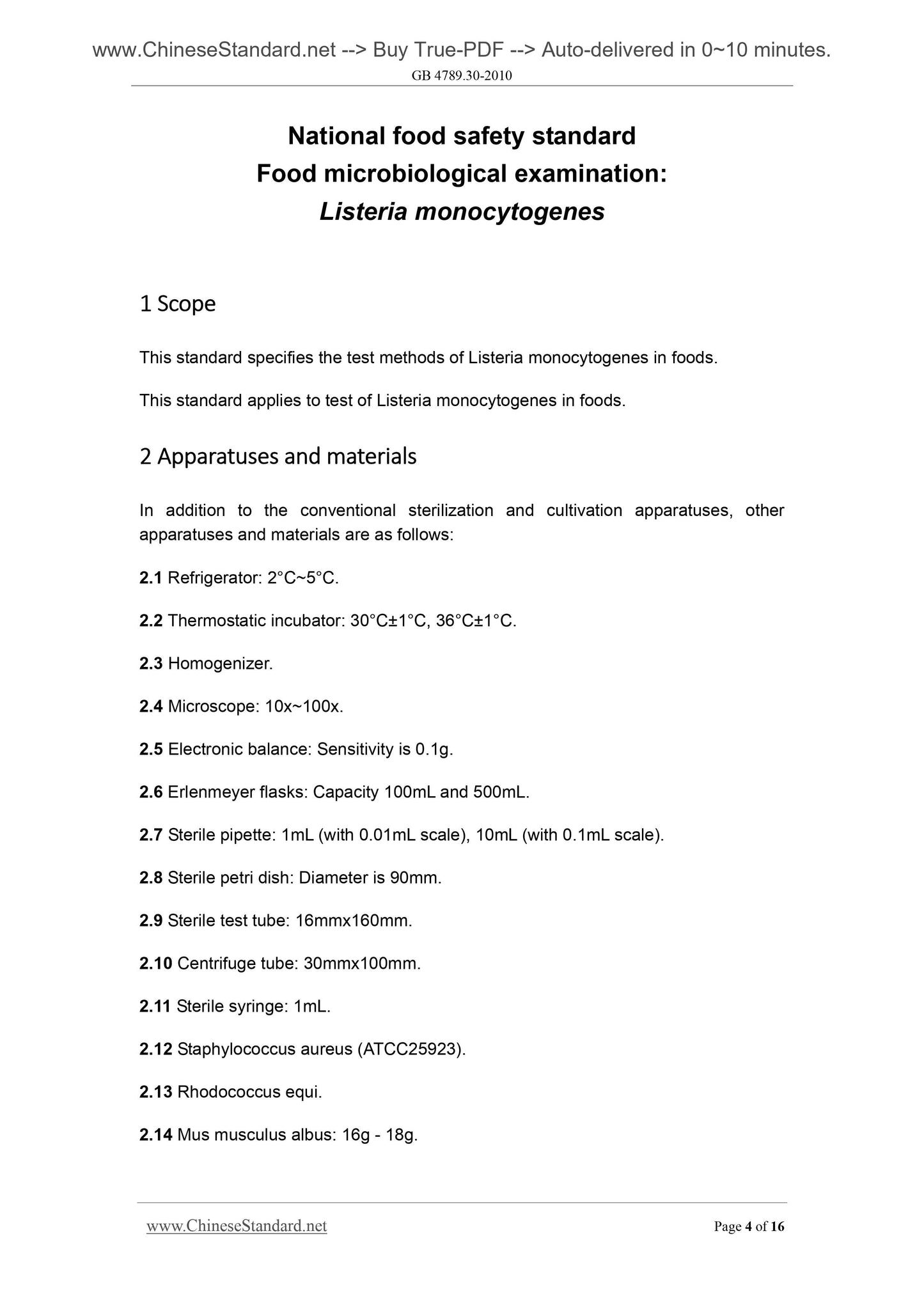 GB 4789.30-2010 Page 4