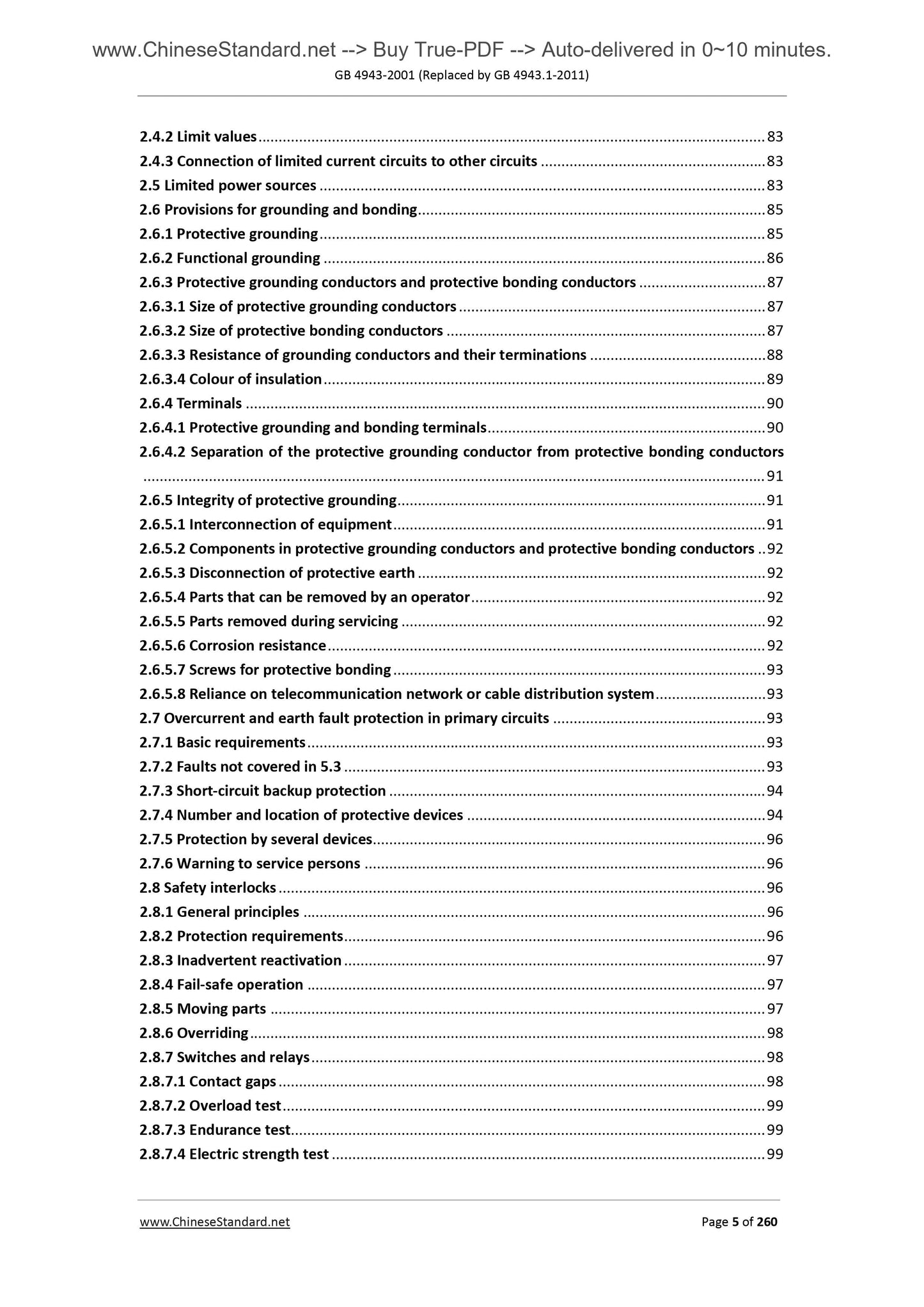 GB 4943-2001 Page 5