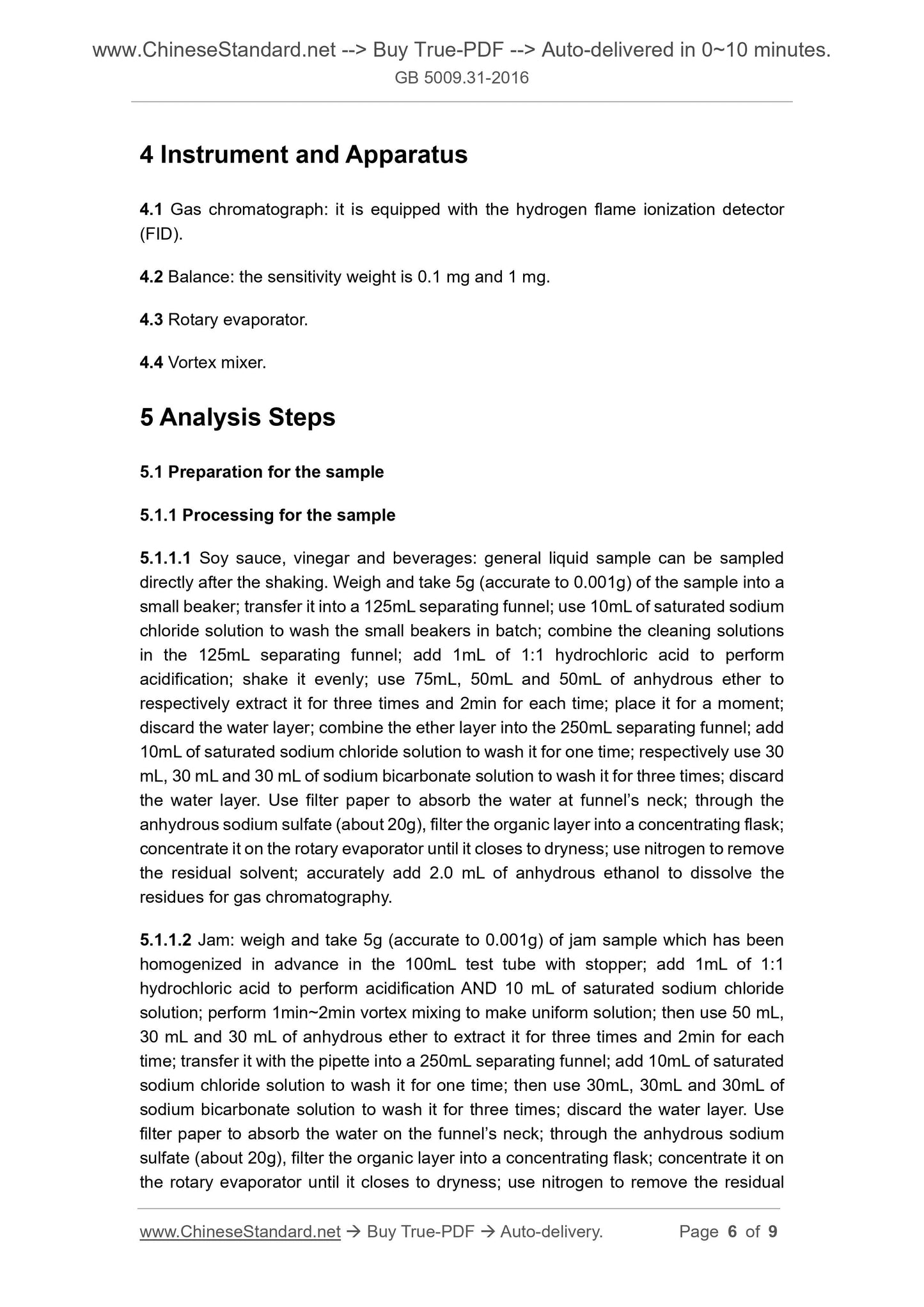 GB 5009.31-2016 Page 5