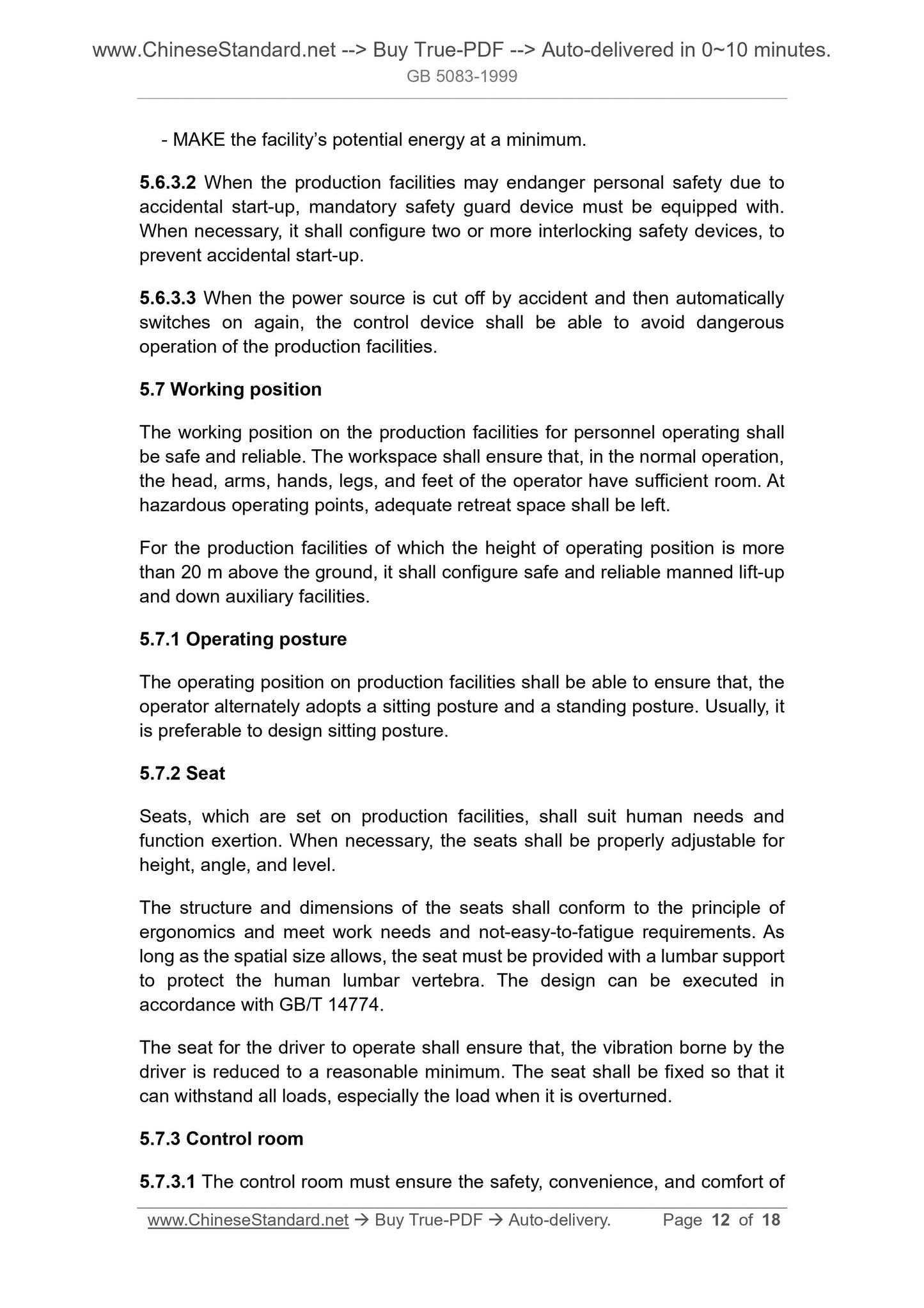 GB 5083-1999 Page 6