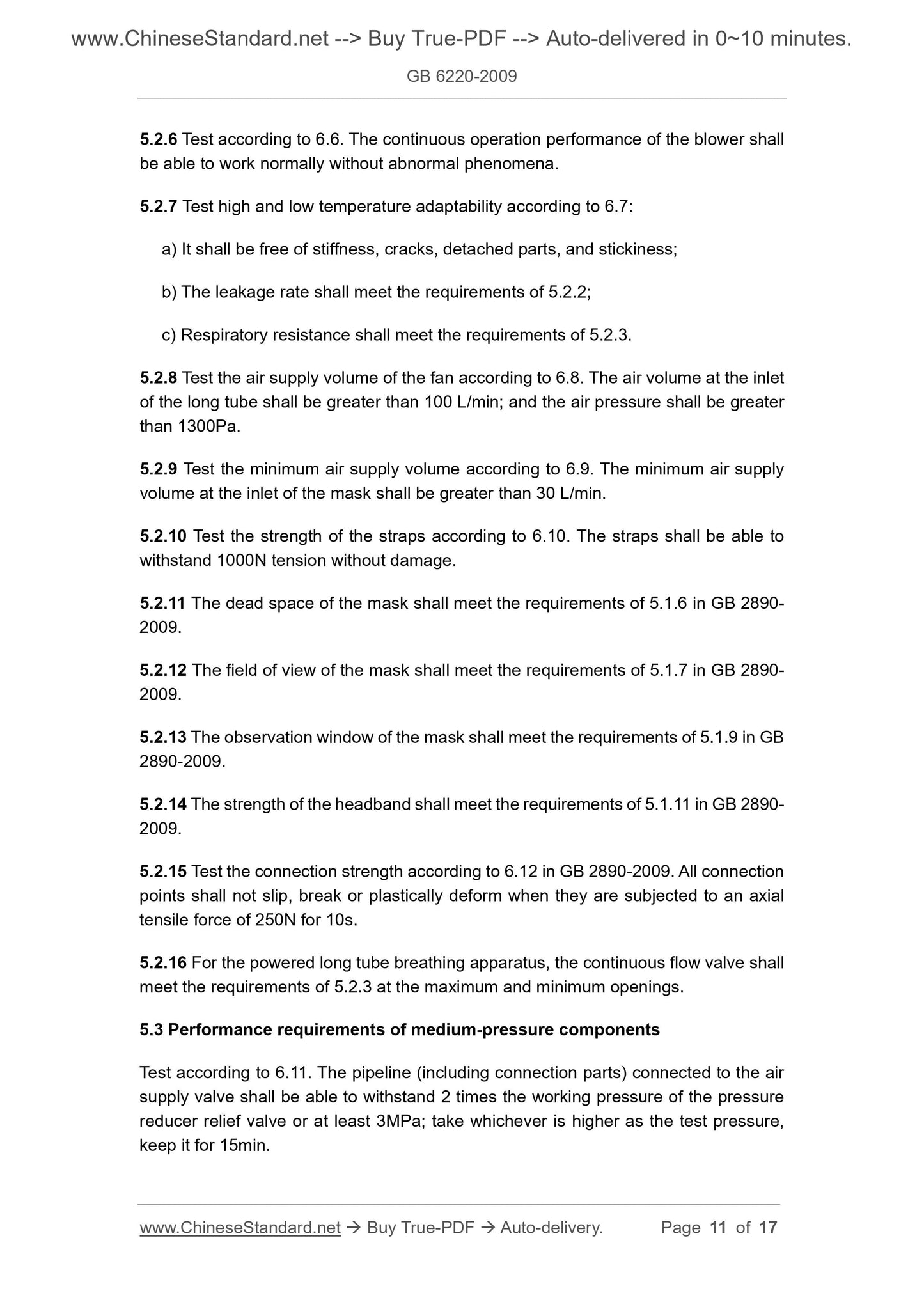 GB 6220-2009 Page 11