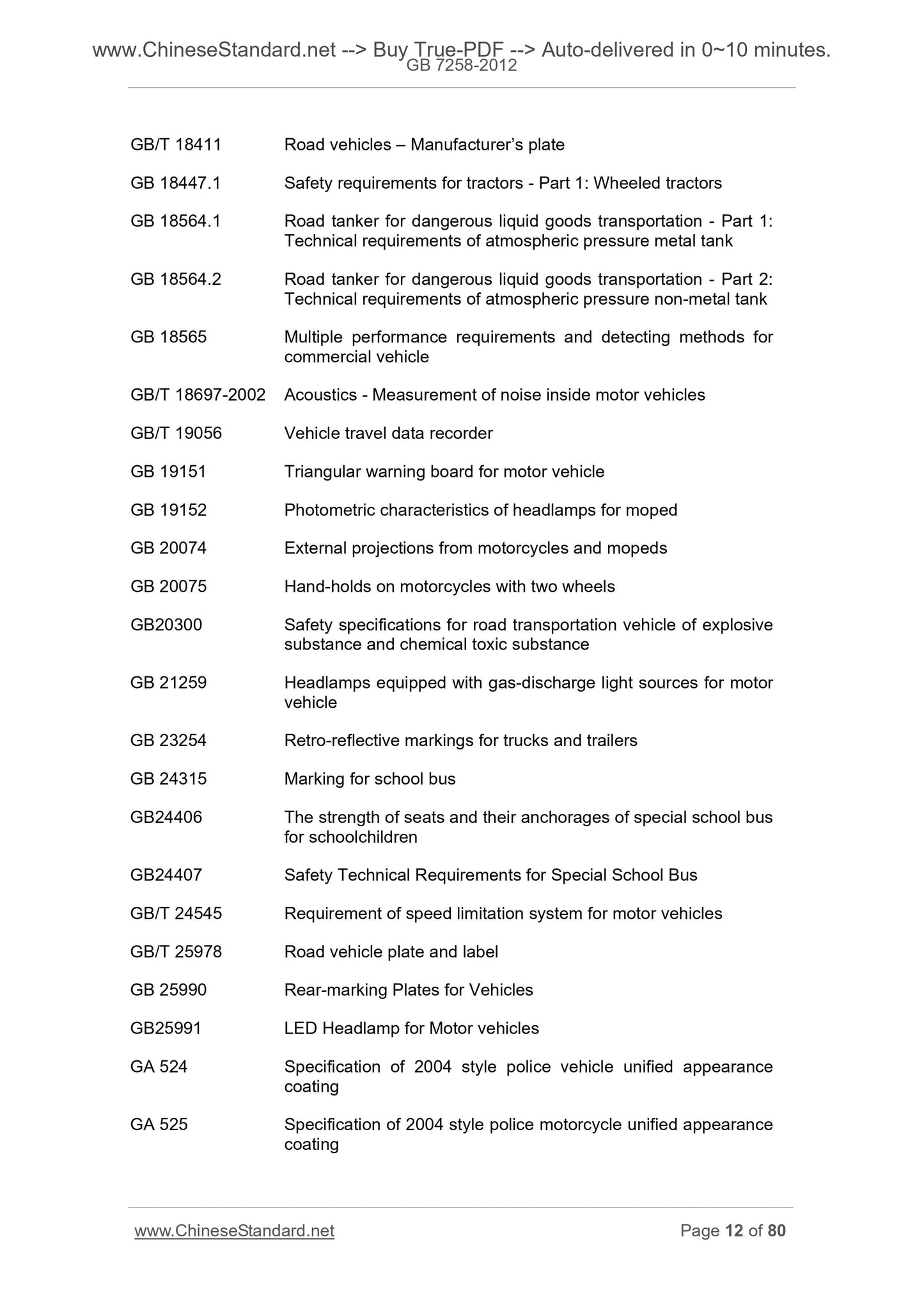 GB 7258-2012 Page 9