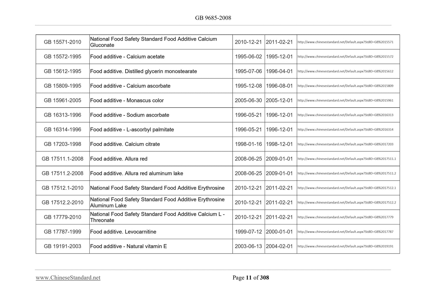 GB 9685-2008 Page 11