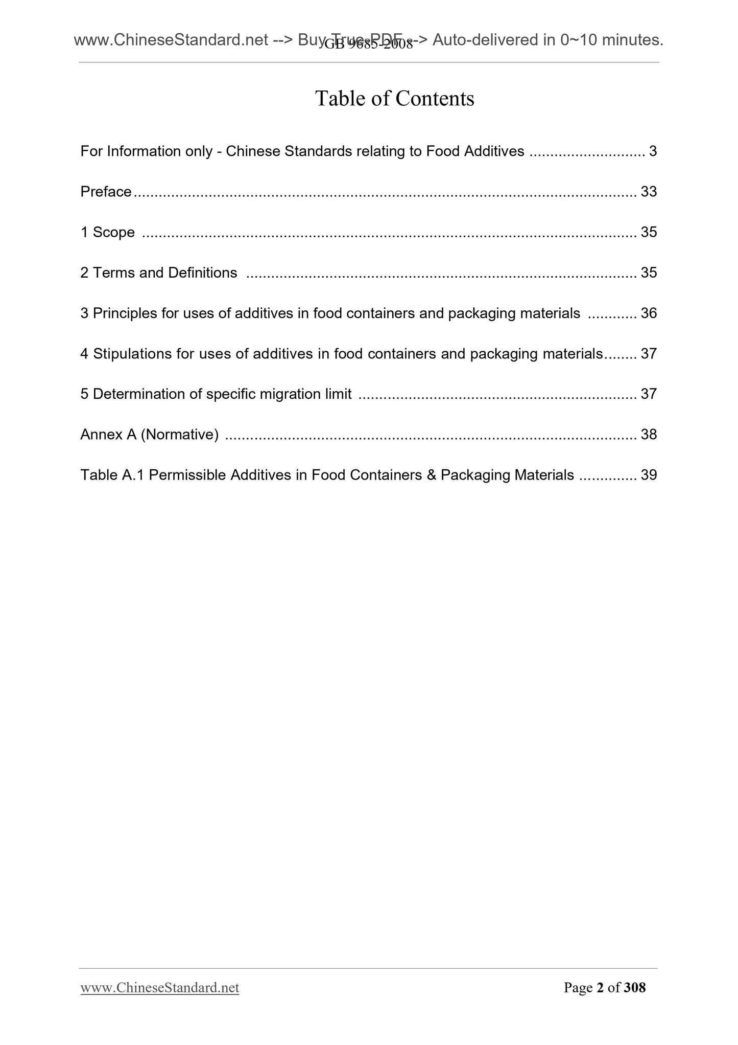 GB 9685-2008 Page 2
