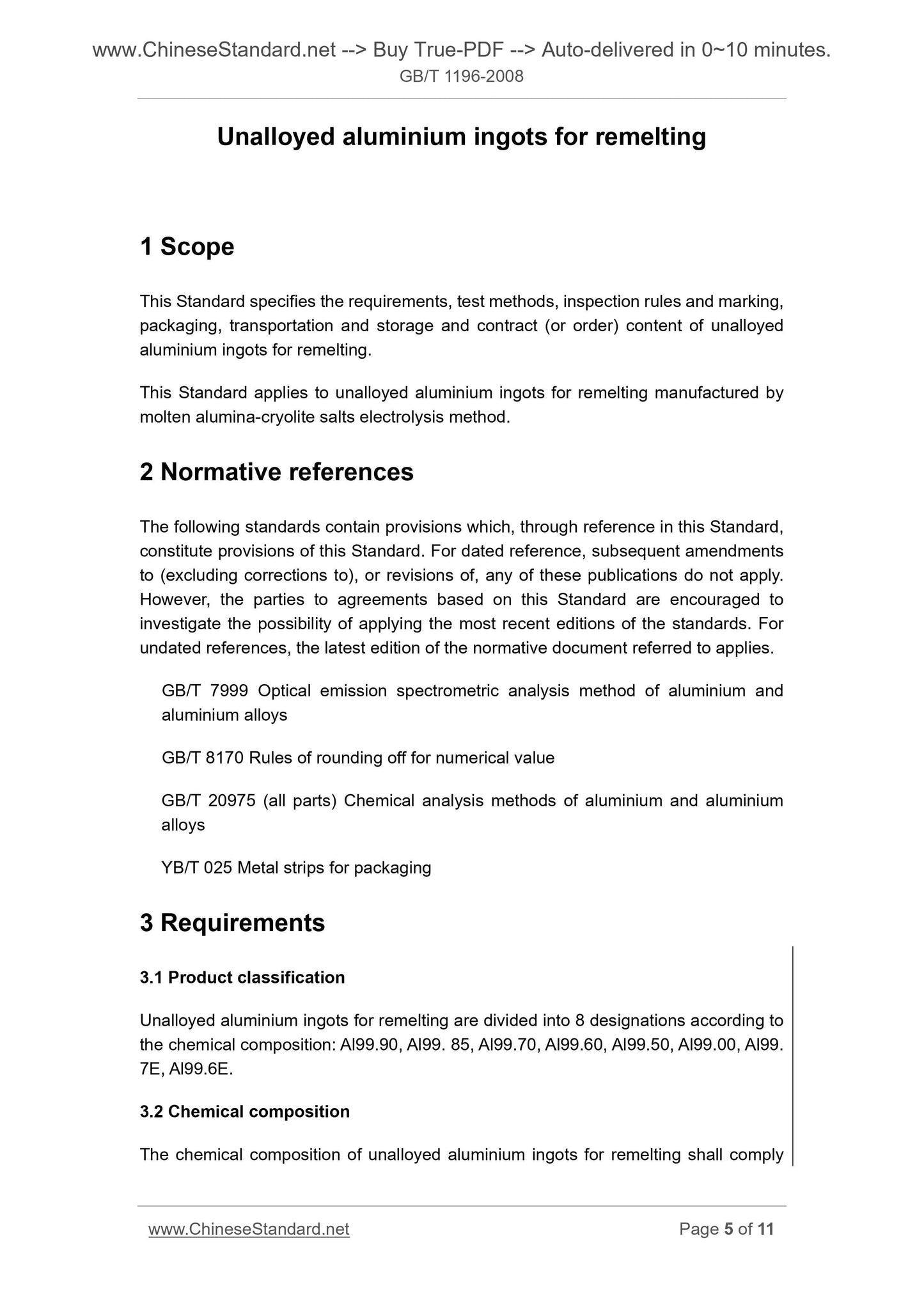 GB/T 1196-2008 Page 4