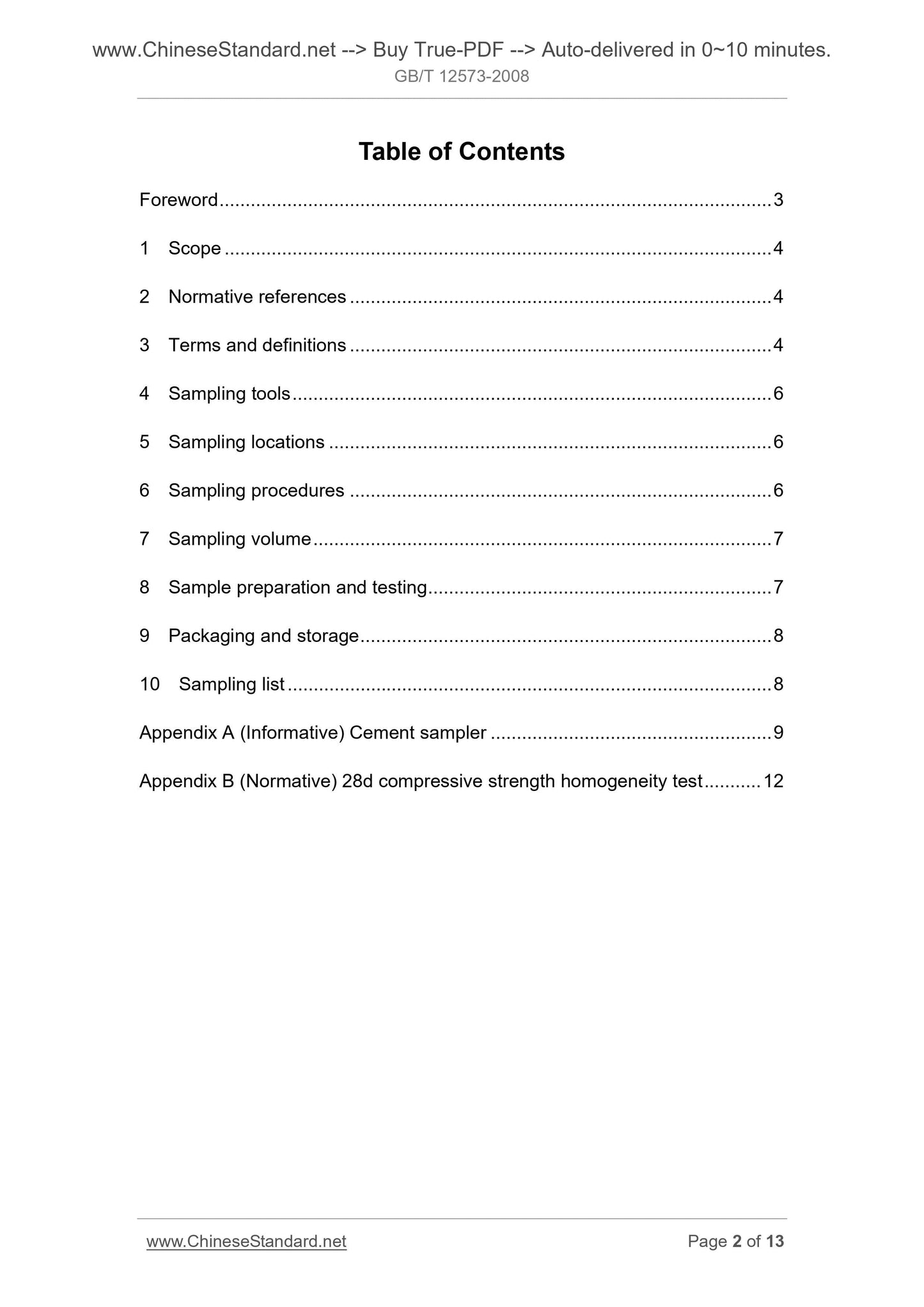 GB/T 12573-2008 Page 2