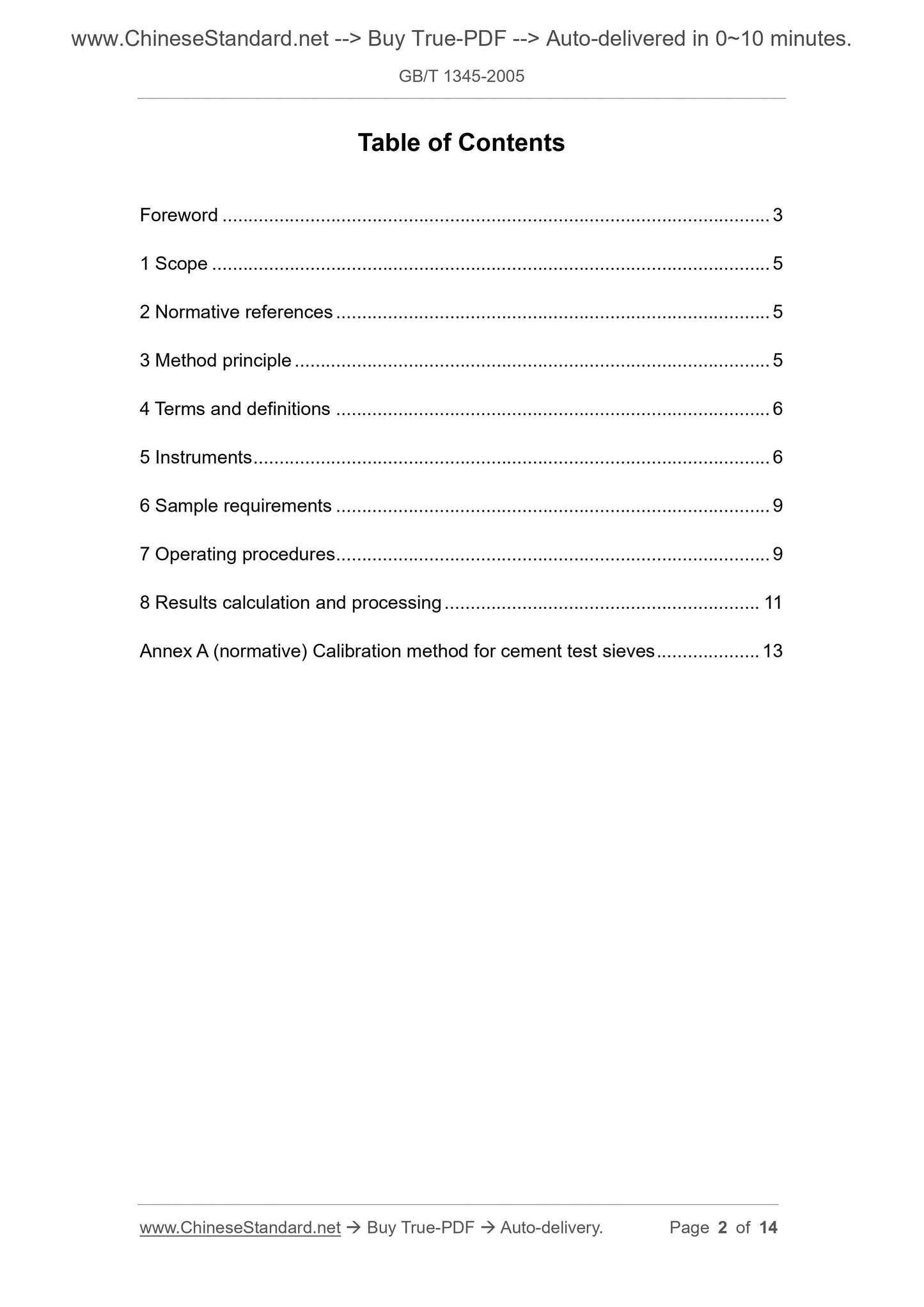 GB/T 1345-2005 Page 2