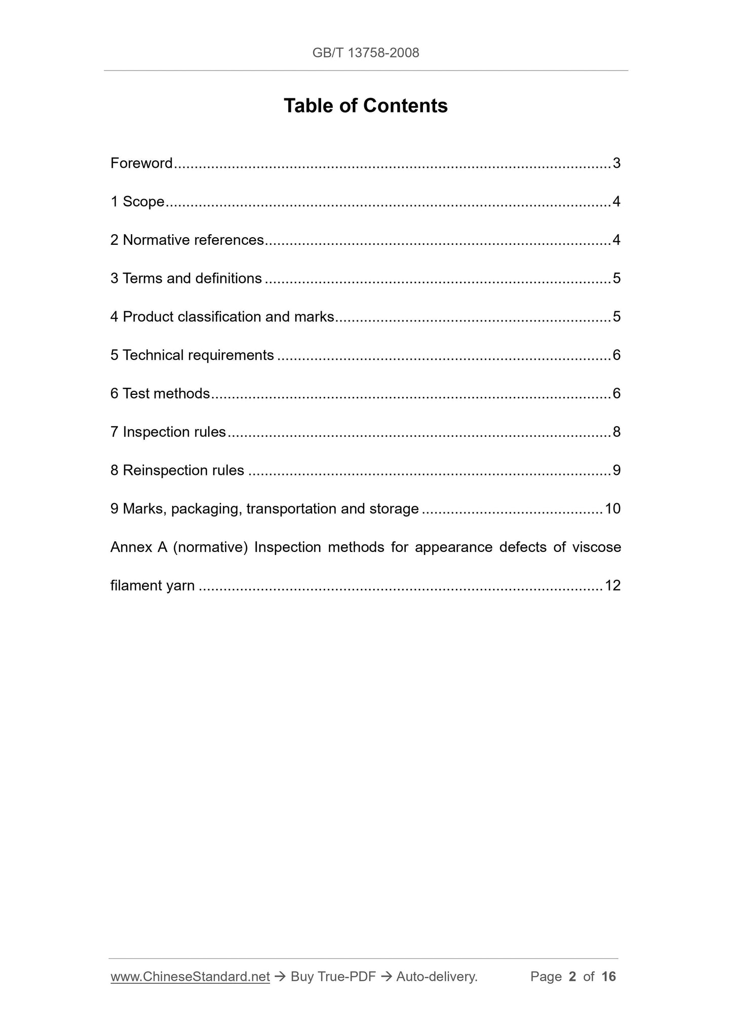 GB/T 13758-2008 Page 2