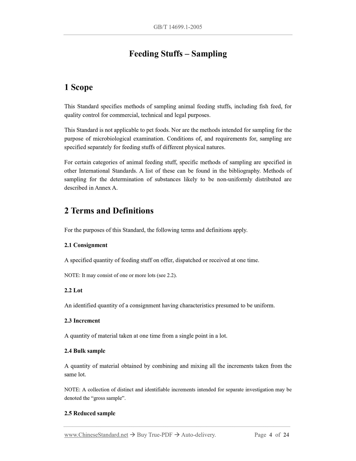 GB/T 14699.1-2005 Page 4