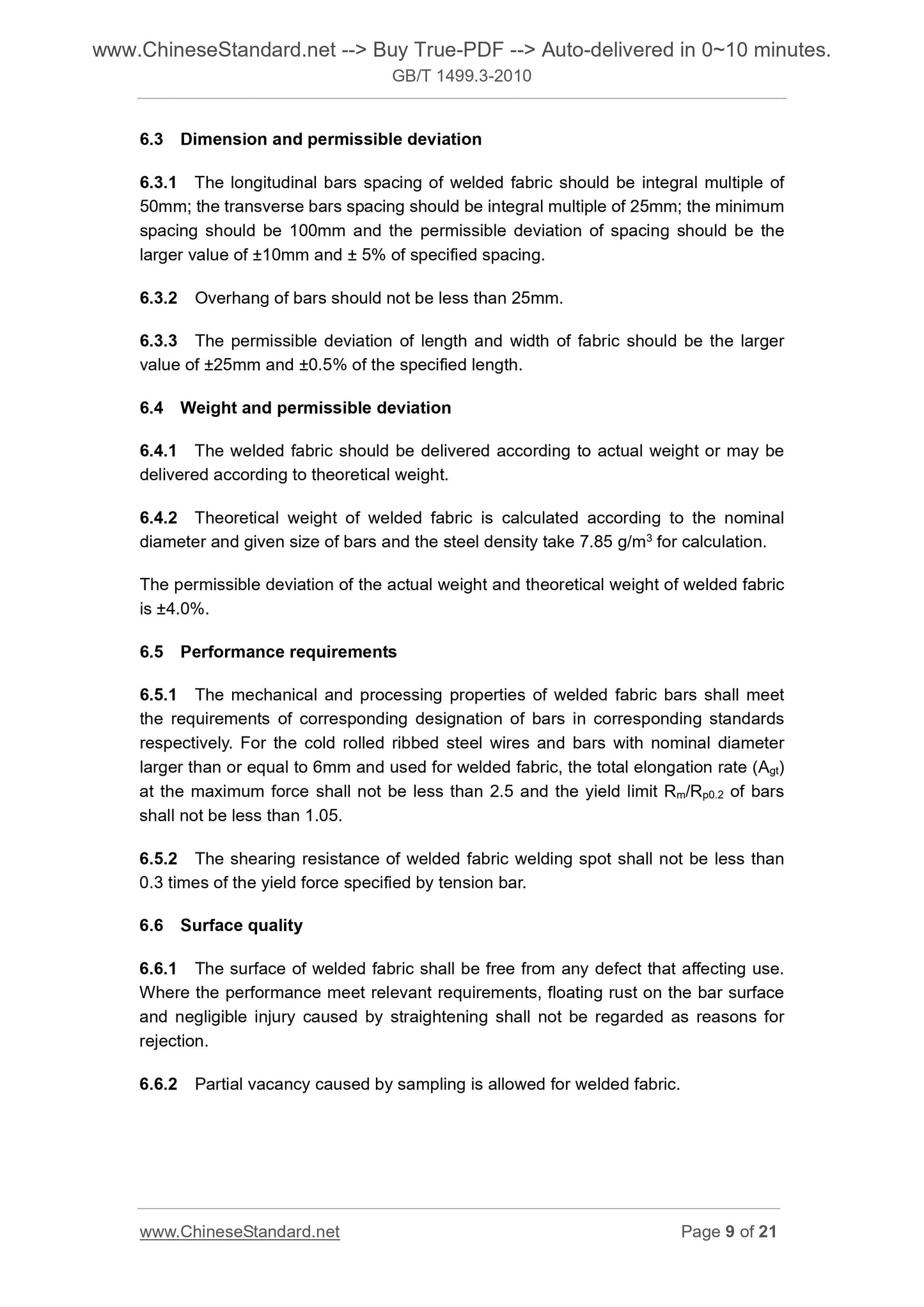 GB/T 1499.3-2010 Page 6