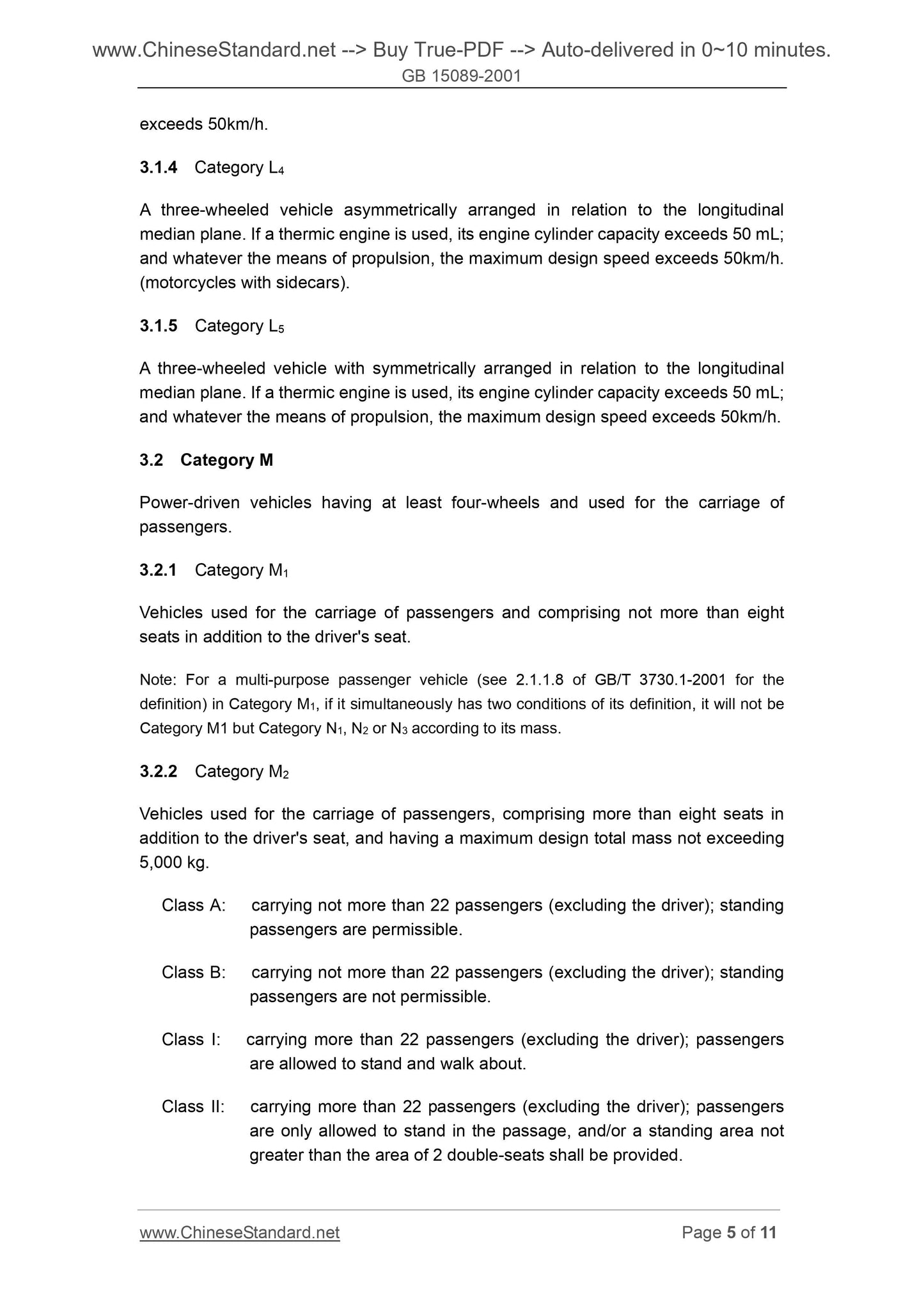 GB/T 15089-2001 Page 5