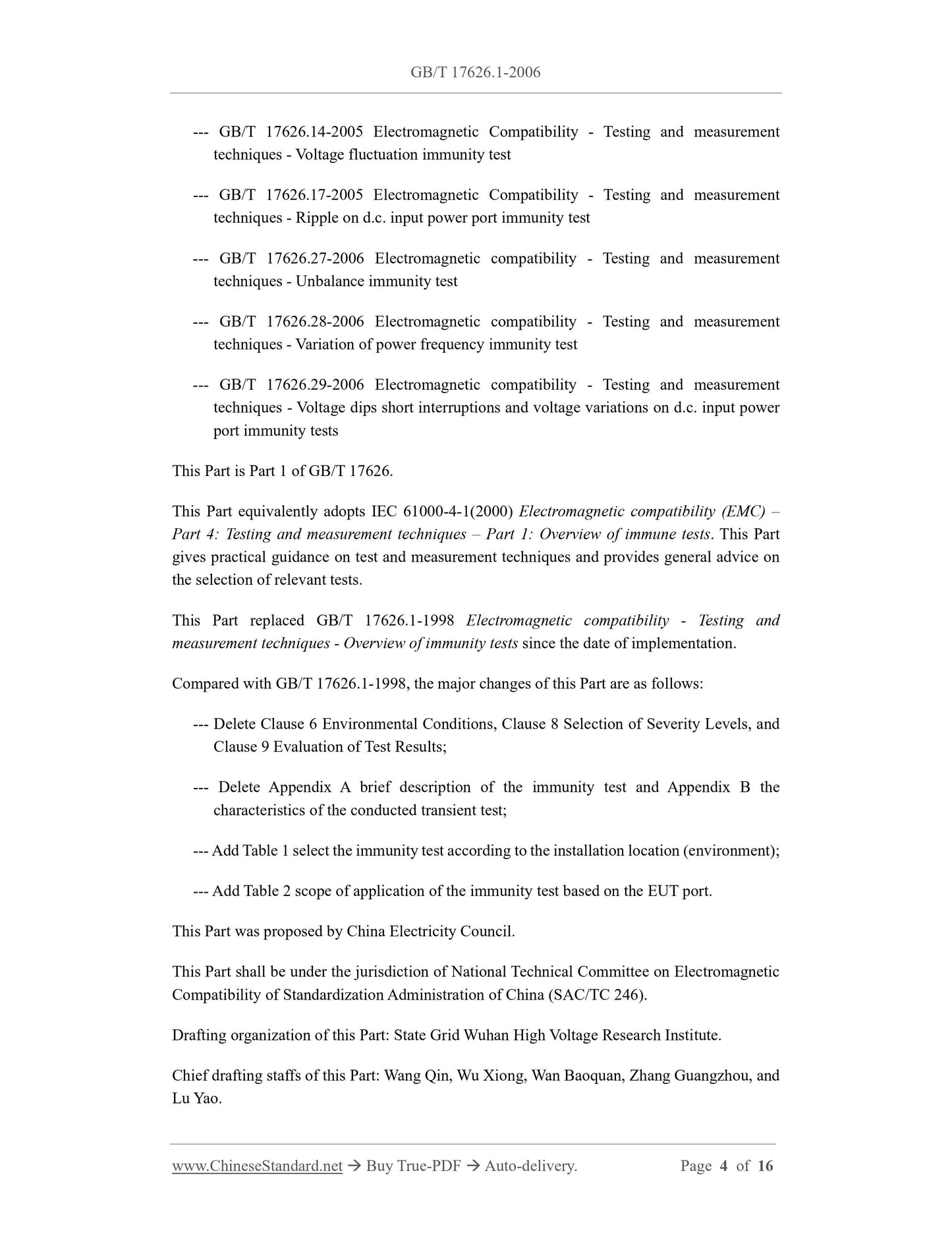 GB/T 17626.1-2006 Page 4