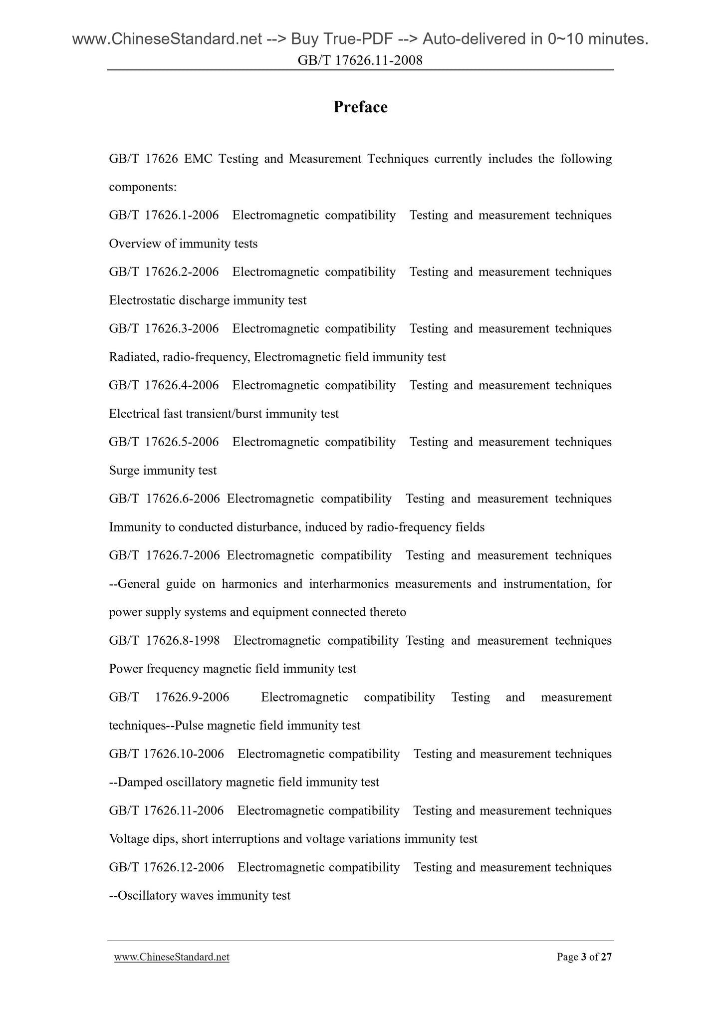 GB/T 17626.11-2008 Page 3
