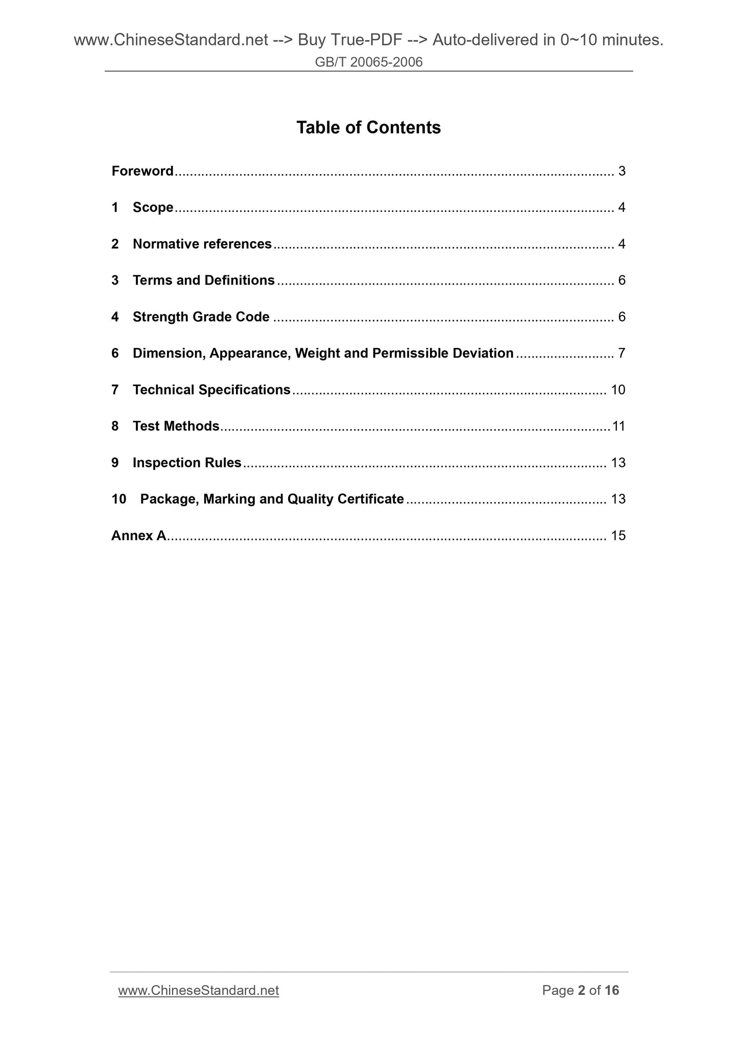 GB/T 20065-2006 Page 2