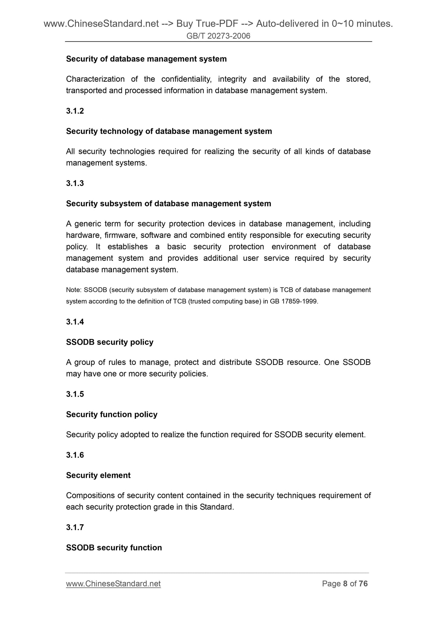 GB/T 20273-2006 Page 8