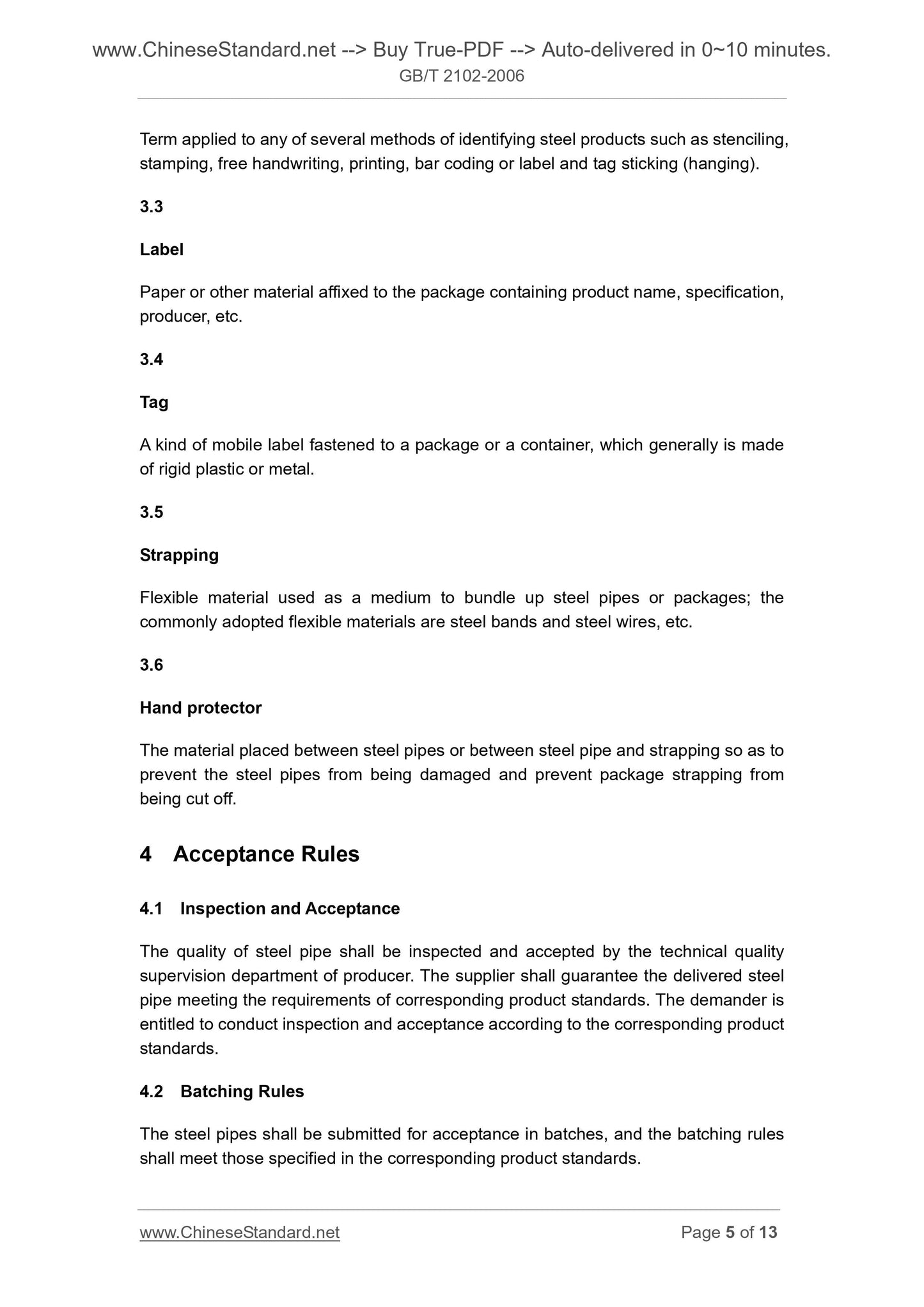 GB/T 2102-2006 Page 5