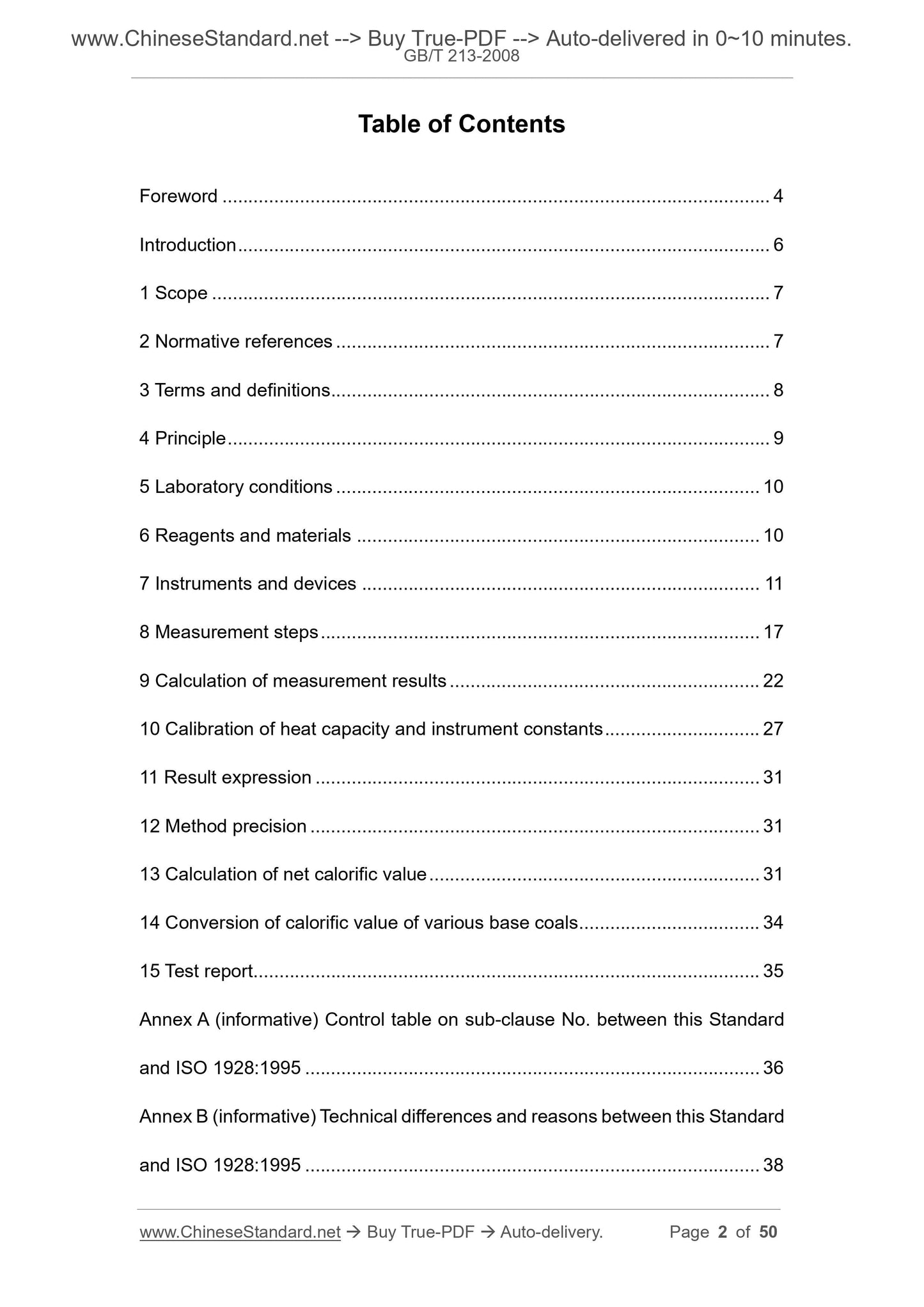 GB/T 213-2008 Page 2