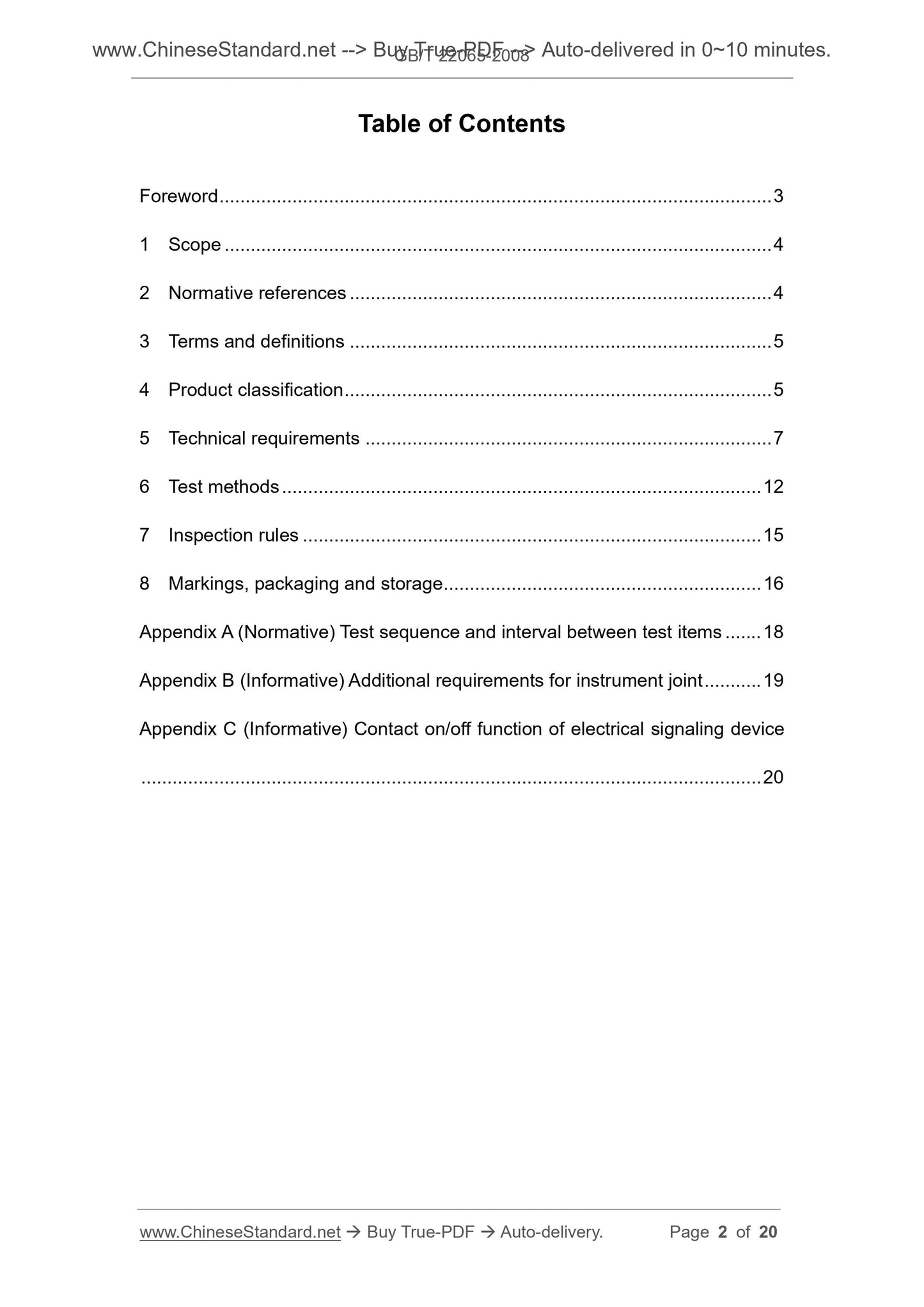 GB/T 22065-2008 Page 2
