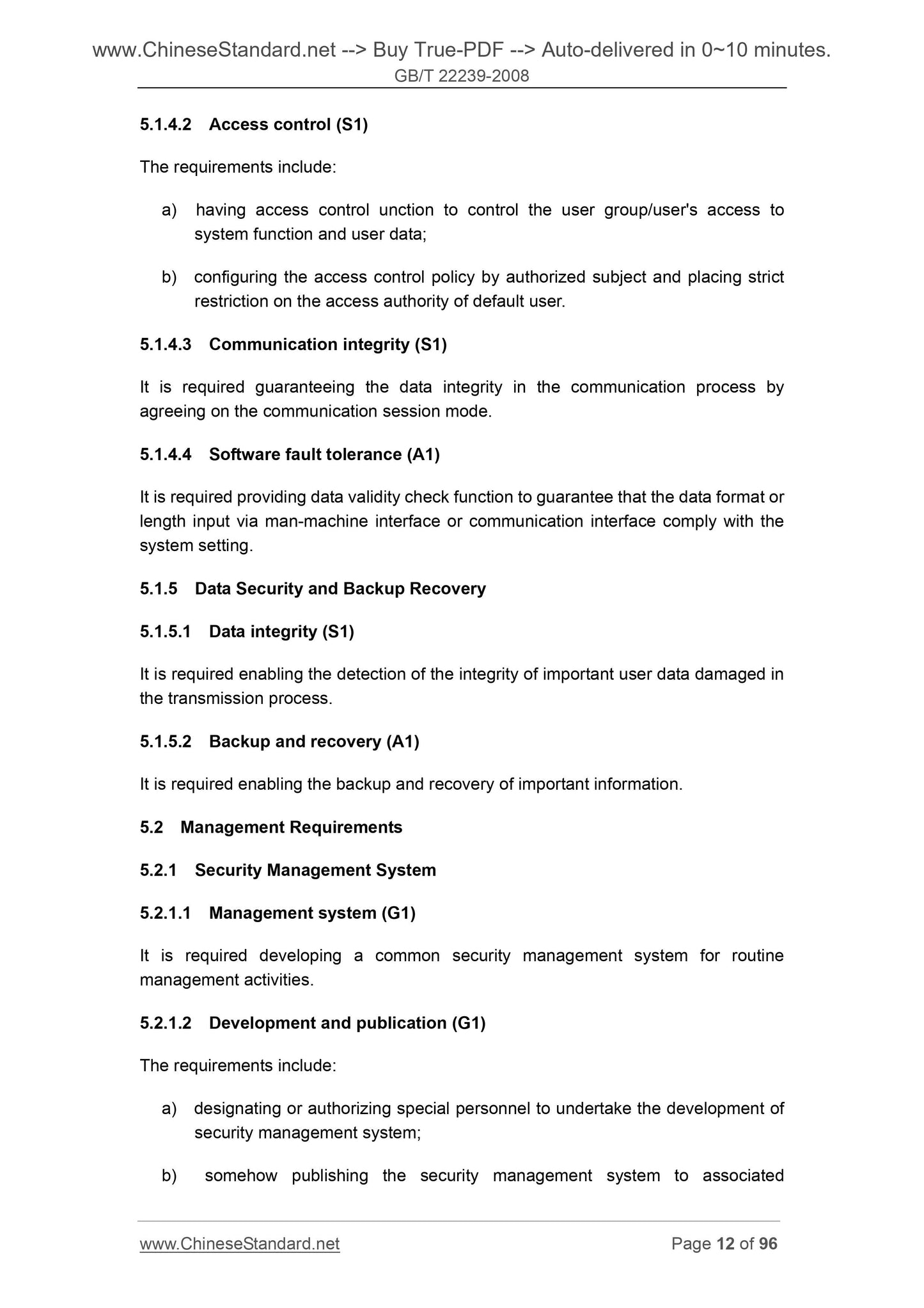 GB/T 22239-2008 Page 12