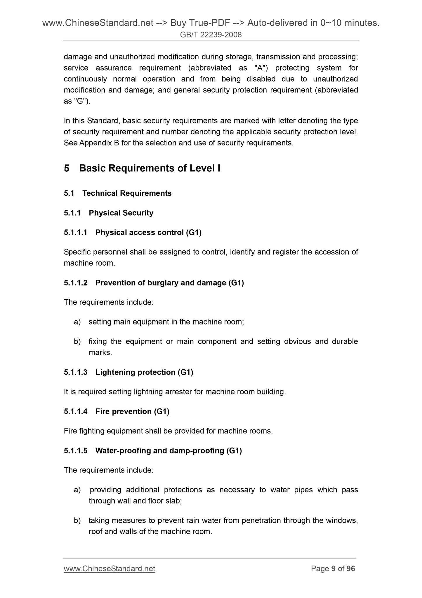 GB/T 22239-2008 Page 9