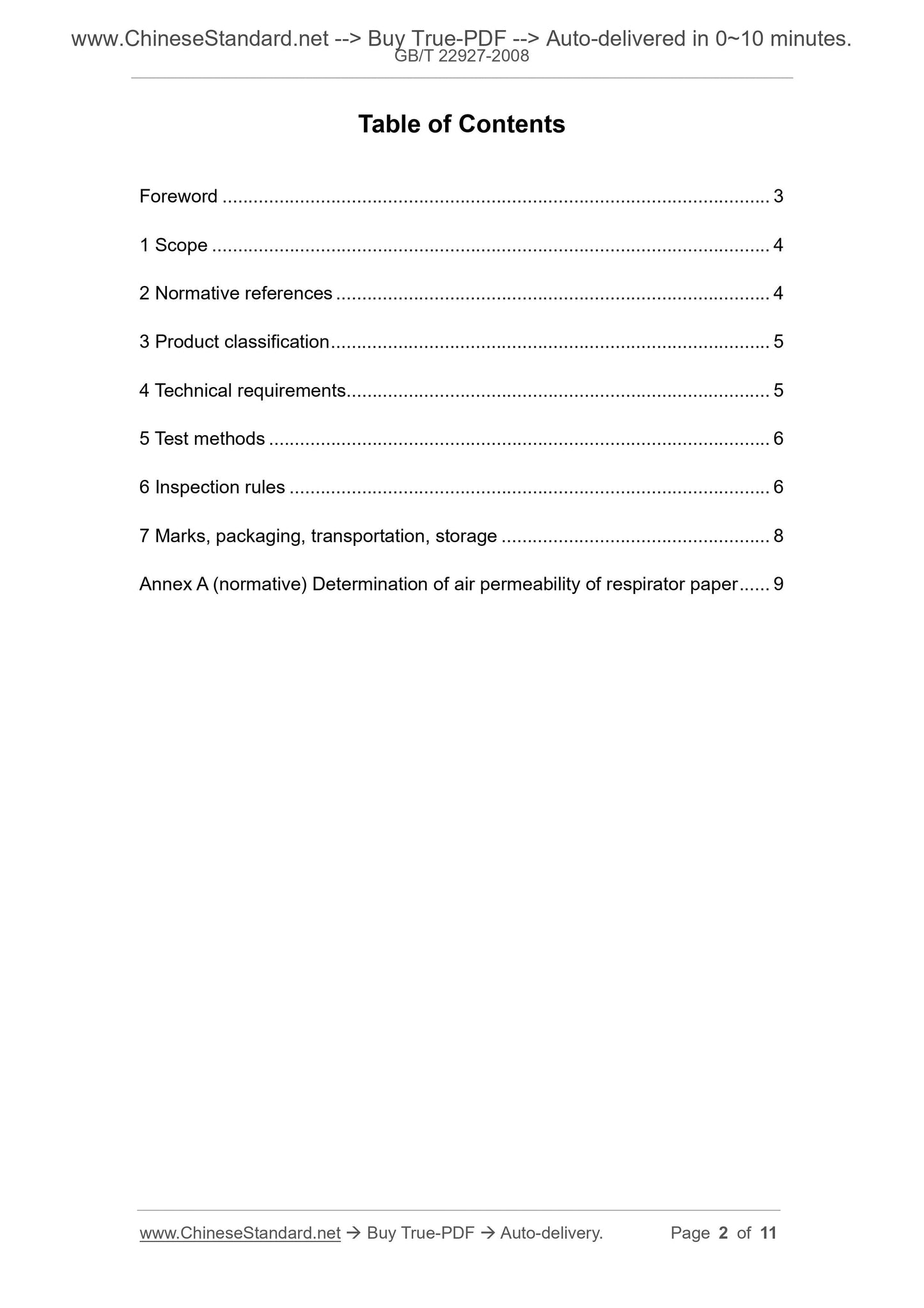GB/T 22927-2008 Page 2