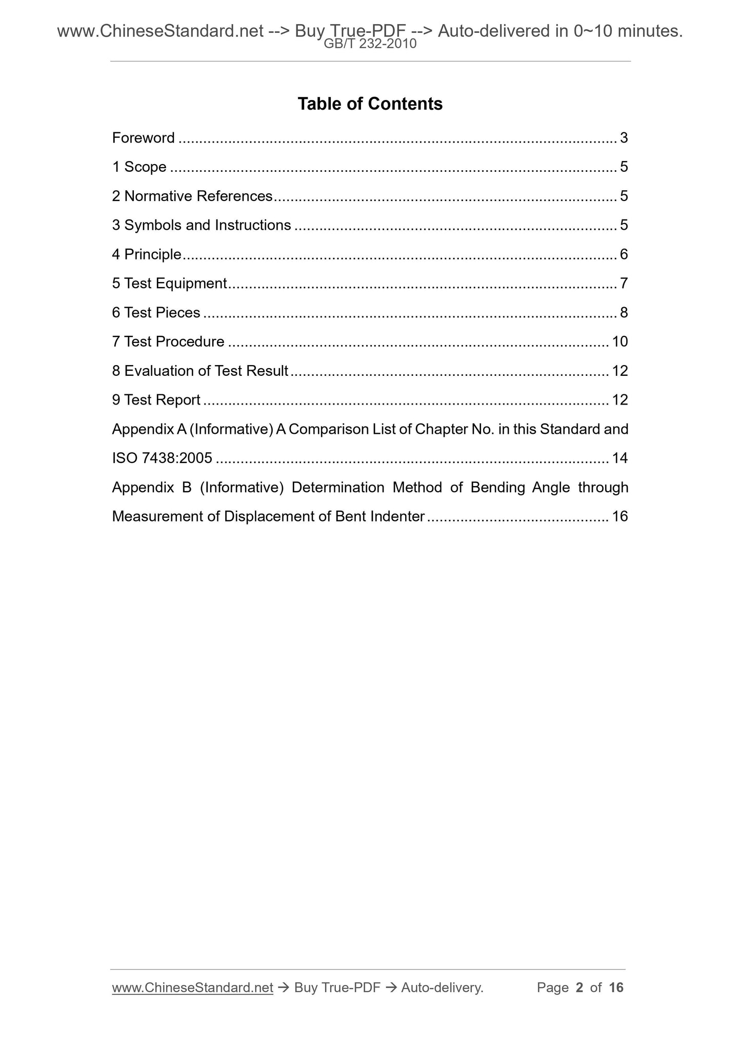 GB/T 232-2010 Page 2
