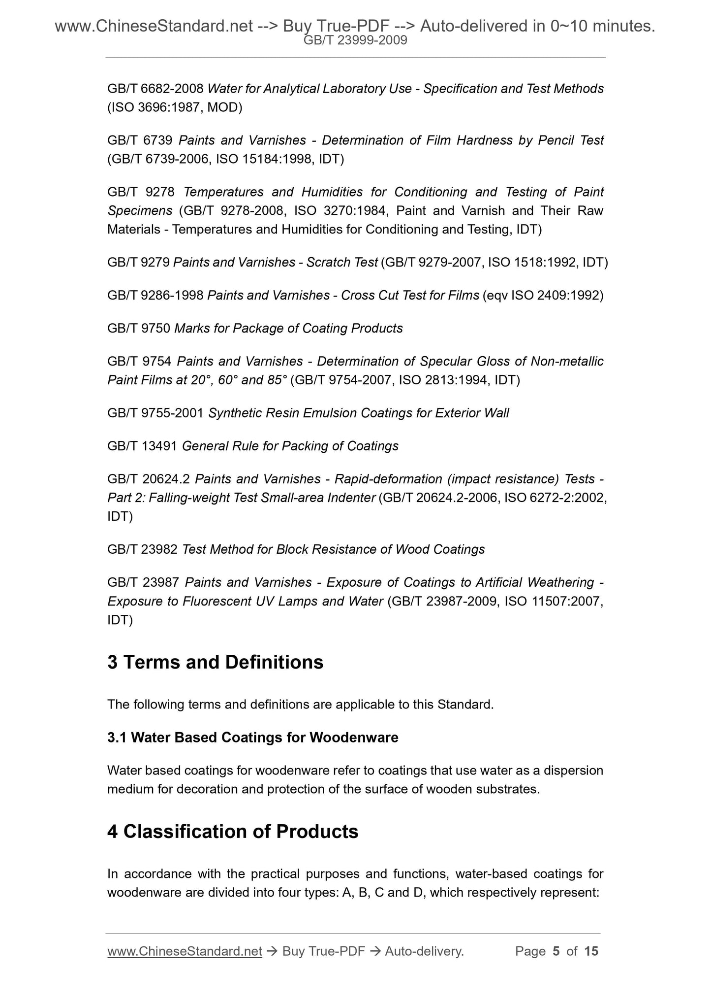 GB/T 23999-2009 Page 4