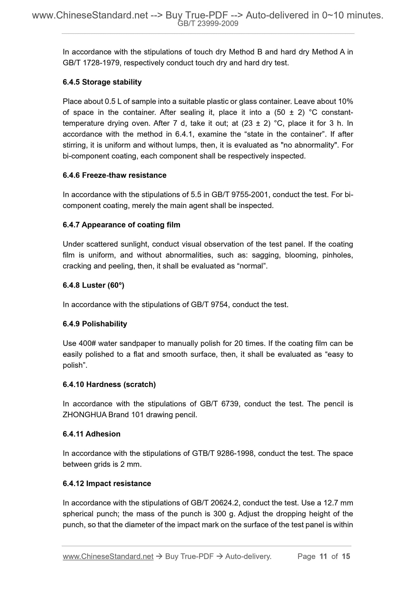 GB/T 23999-2009 Page 5