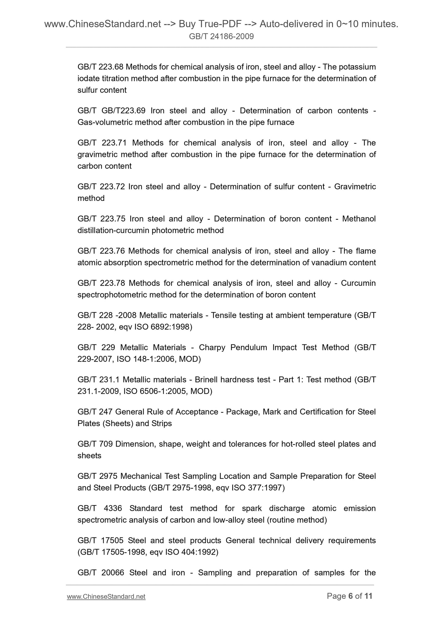 GB/T 24186-2009 Page 6