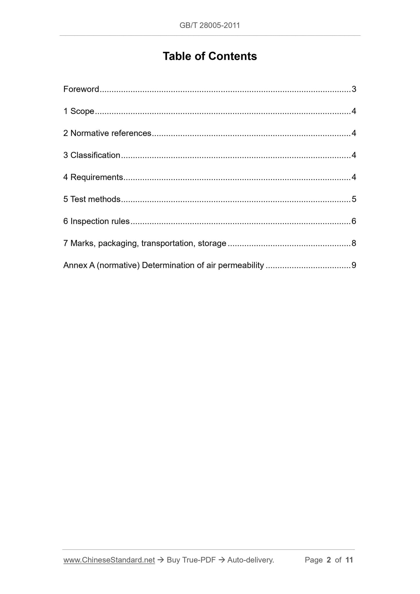 GB/T 28005-2011 Page 2