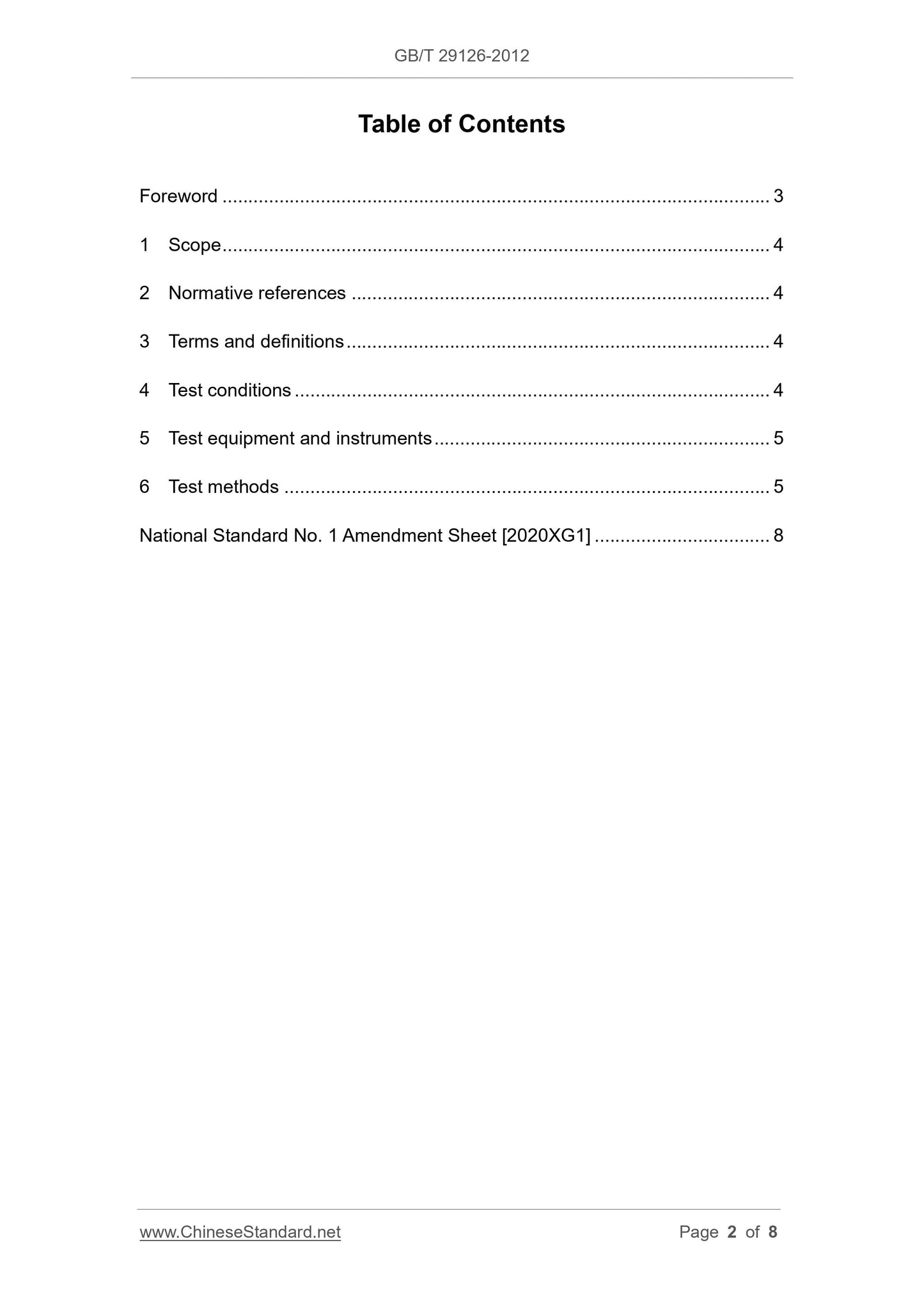 GB/T 29126-2012 Page 2