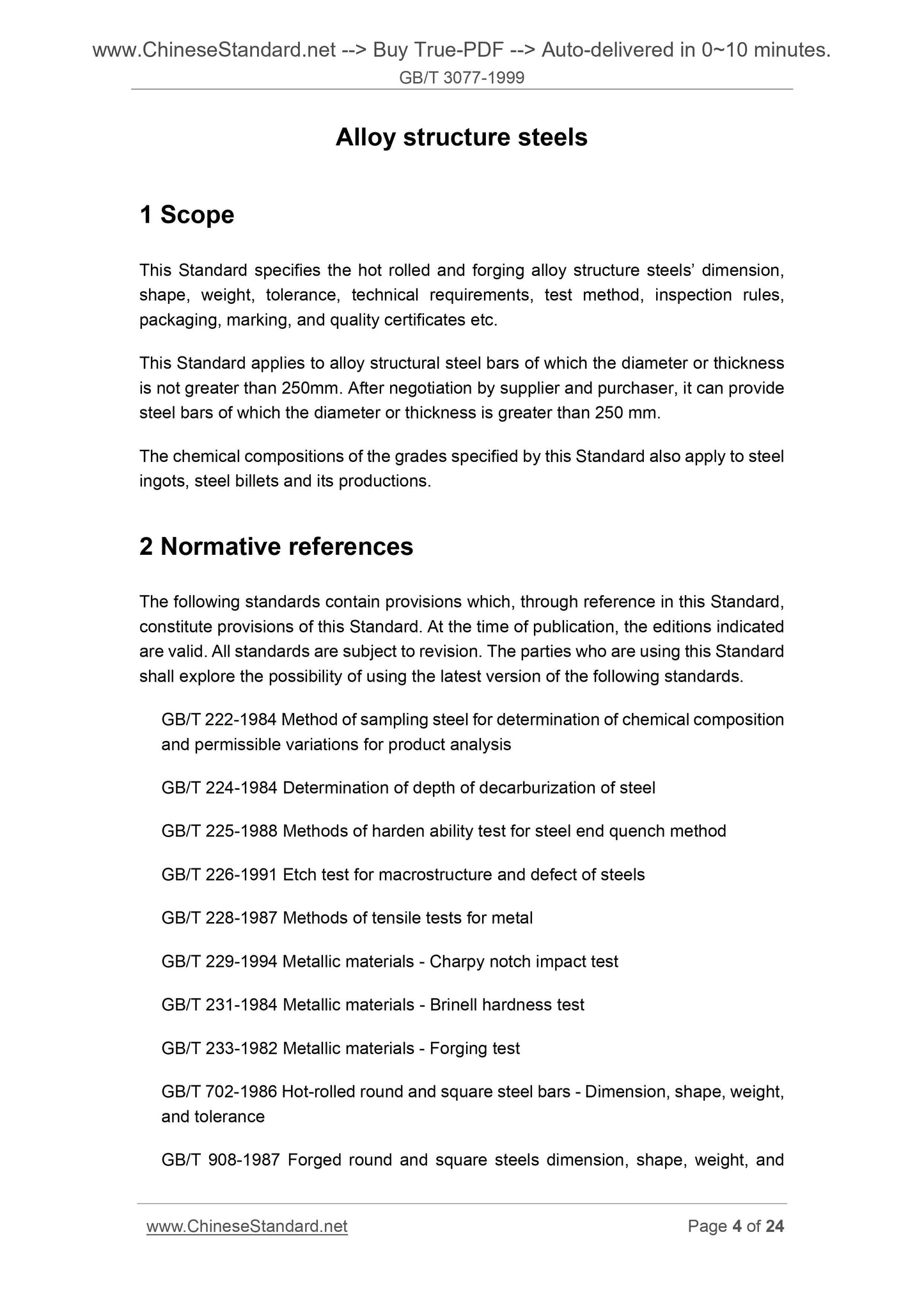 GB/T 3077-1999 Page 4