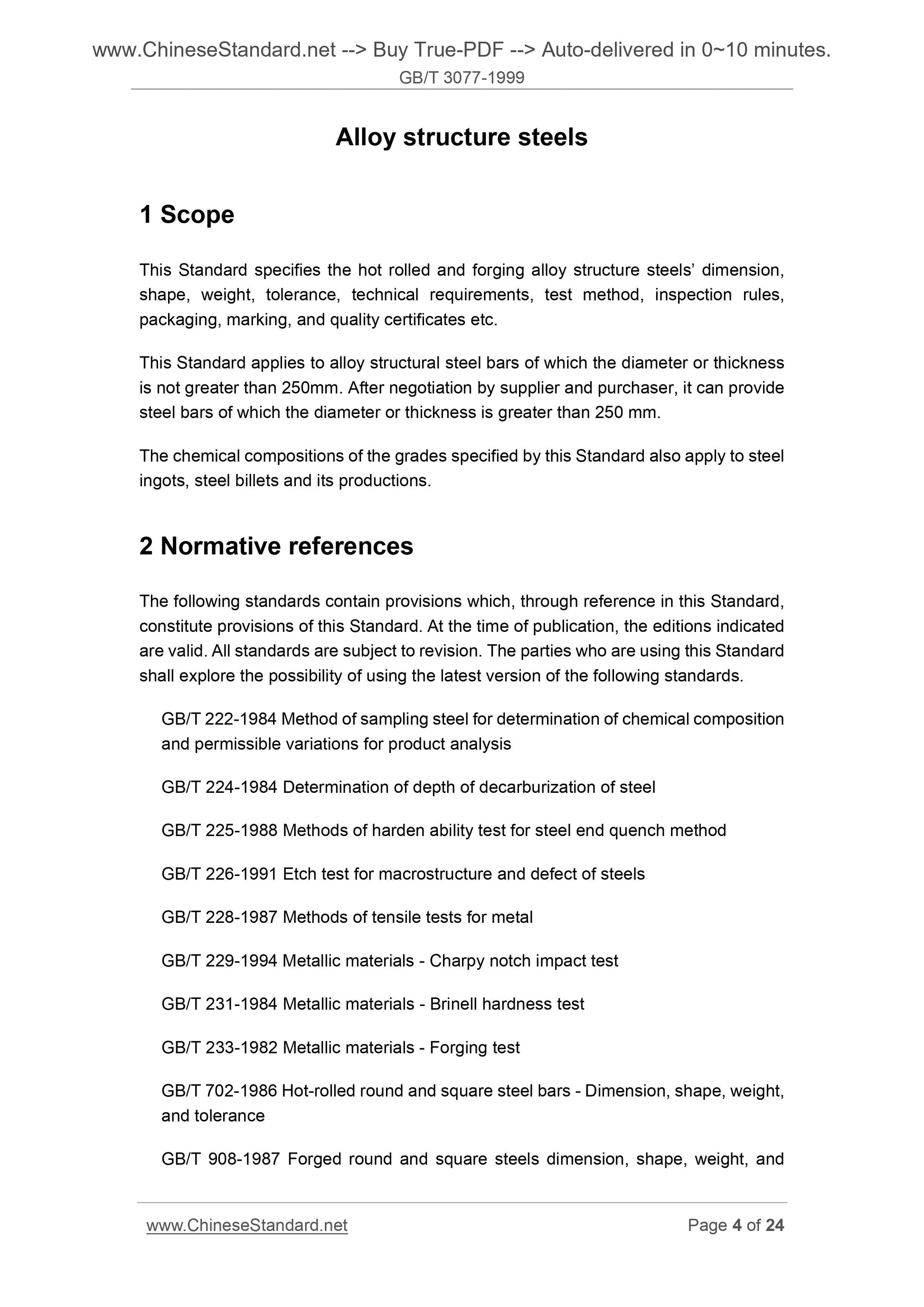 GB/T 3077-1999 Page 4