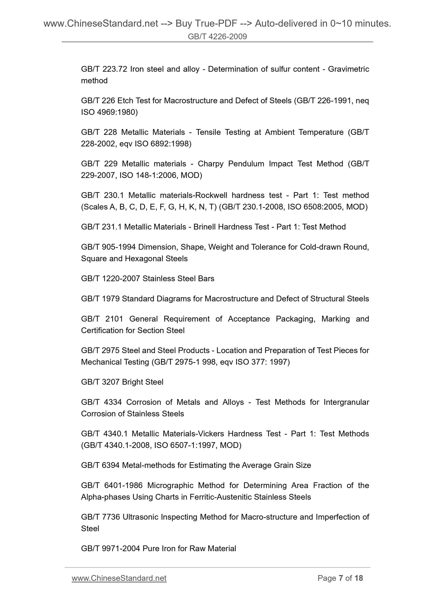 GB/T 4226-2009 Page 7