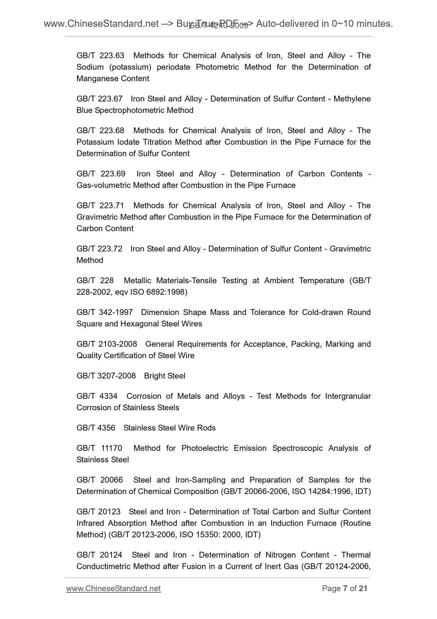GB/T 4240-2009 Page 6