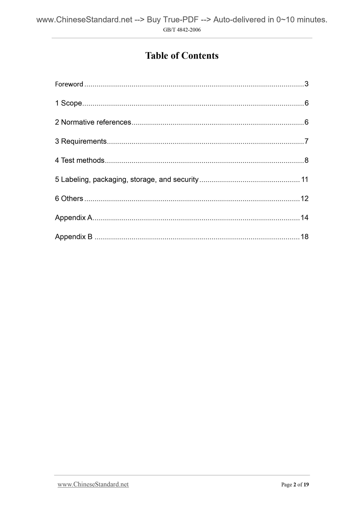 GB/T 4842-2006 Page 2