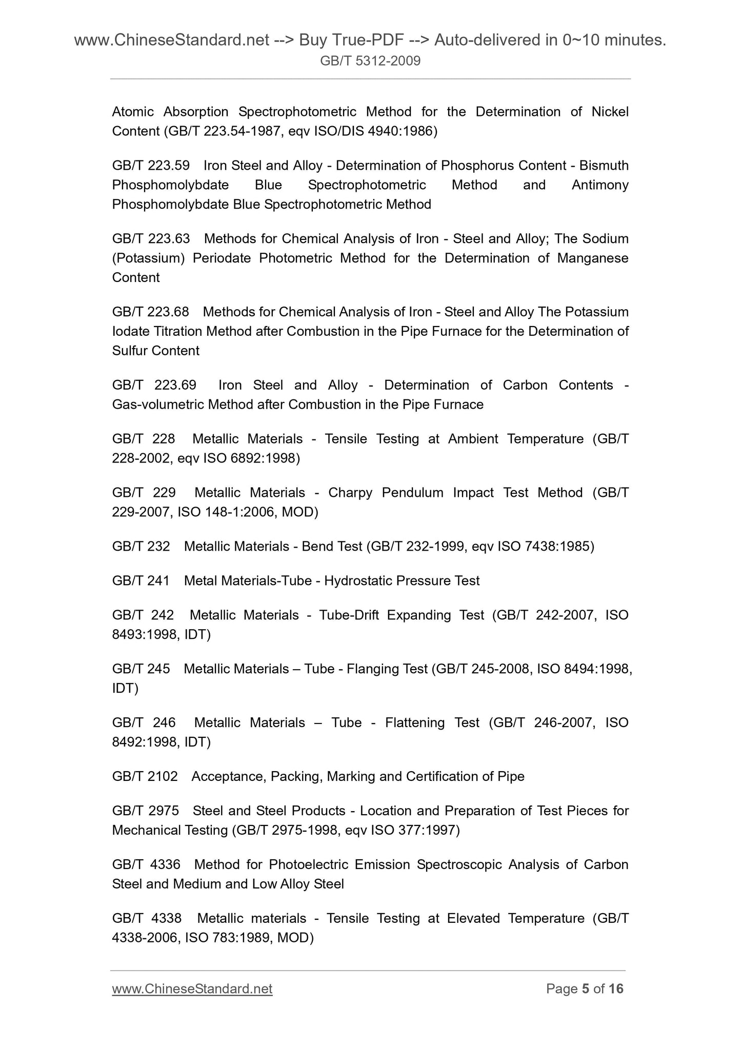 GB/T 5312-2009 Page 5