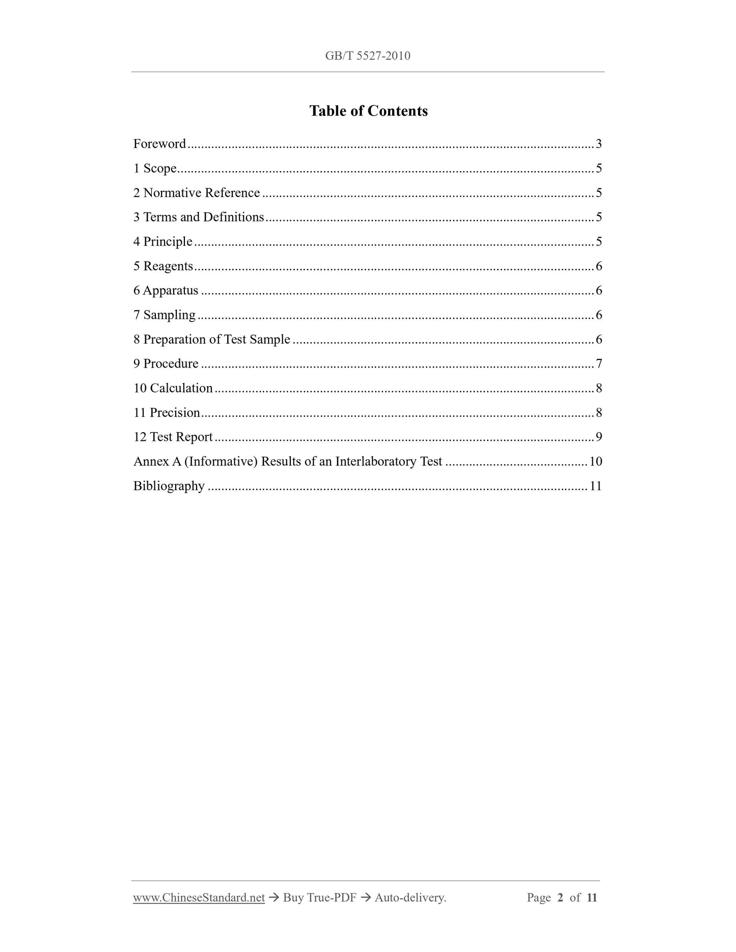 GB/T 5527-2010 Page 2