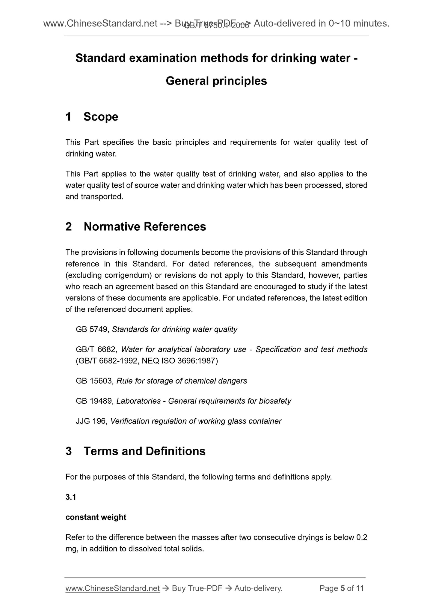 GB/T 5750.1-2006 Page 4