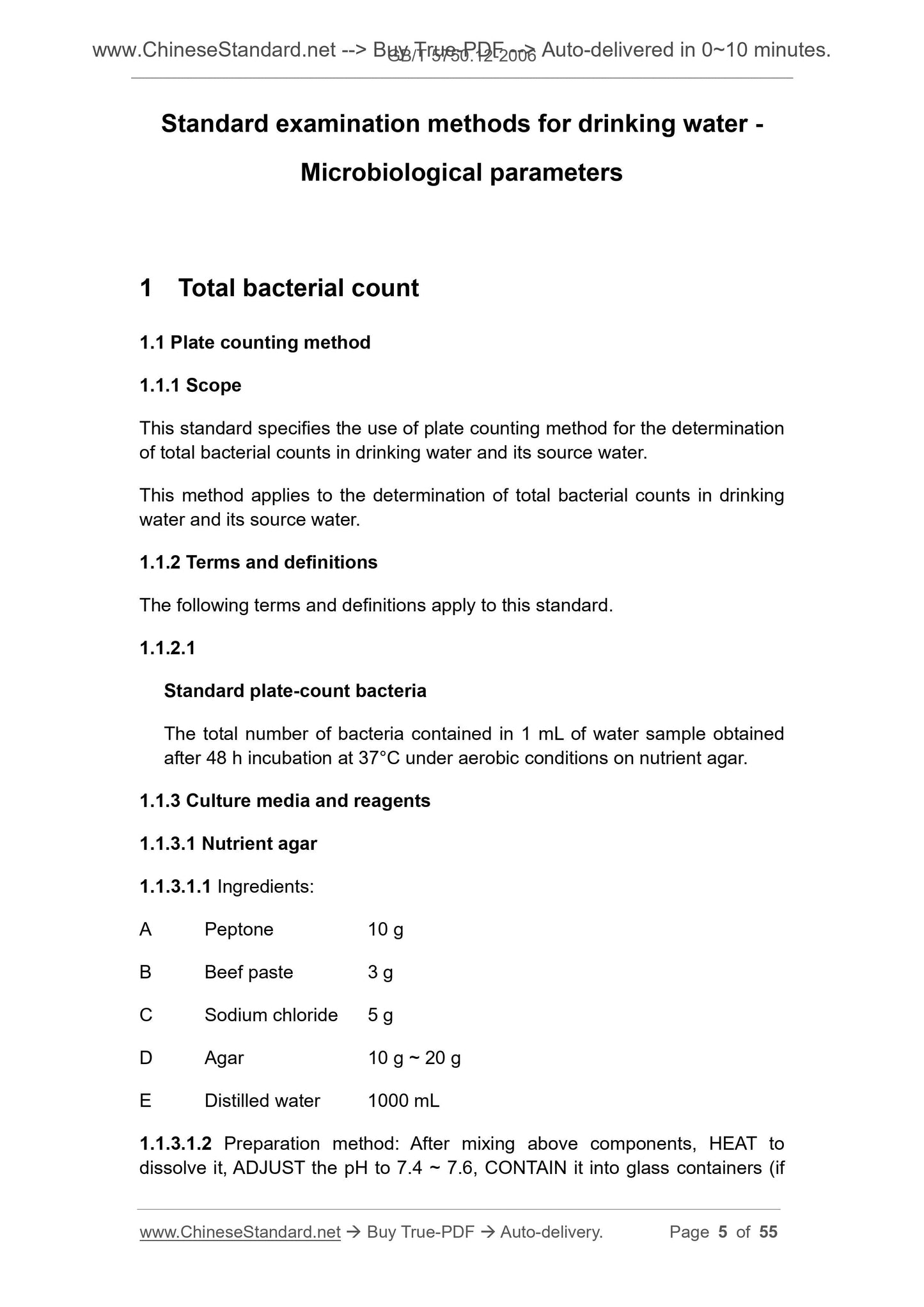 GB/T 5750.12-2006 Page 4