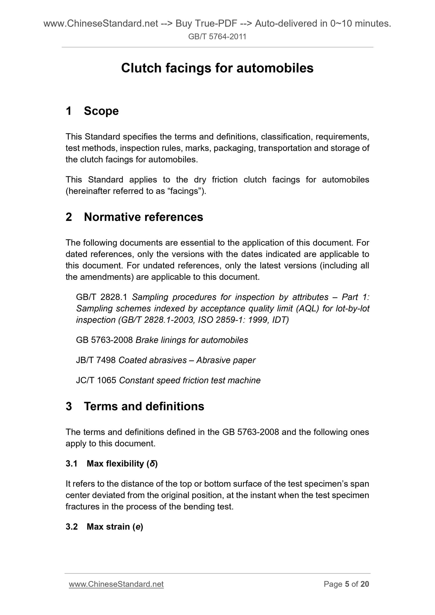 GB/T 5764-2011 Page 4