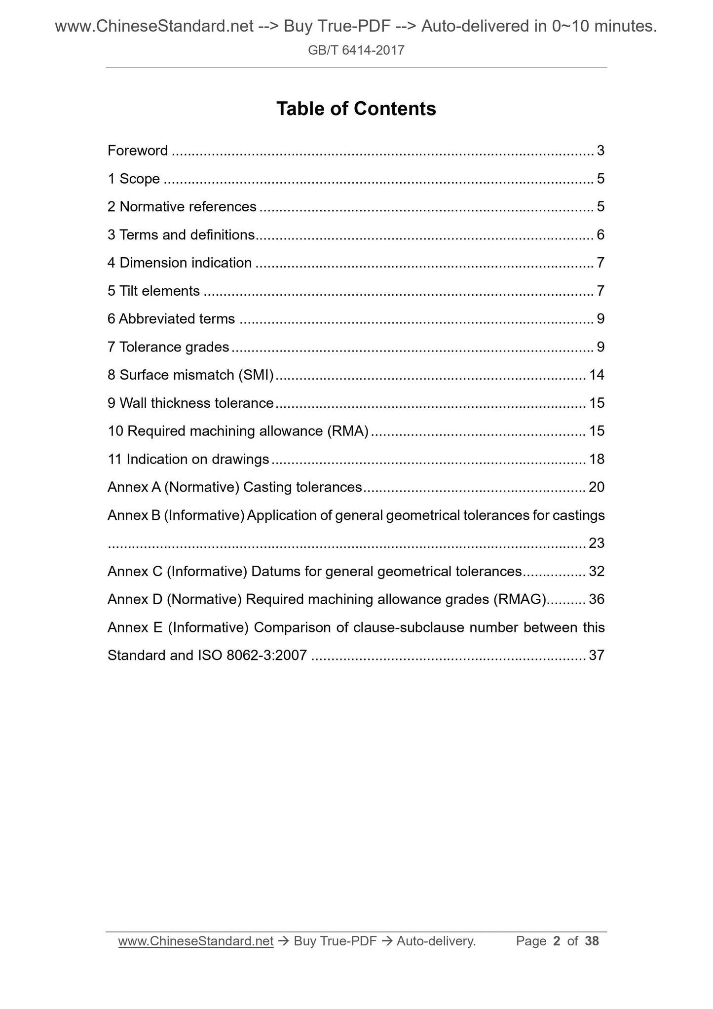 GB/T 6414-2017 Page 2