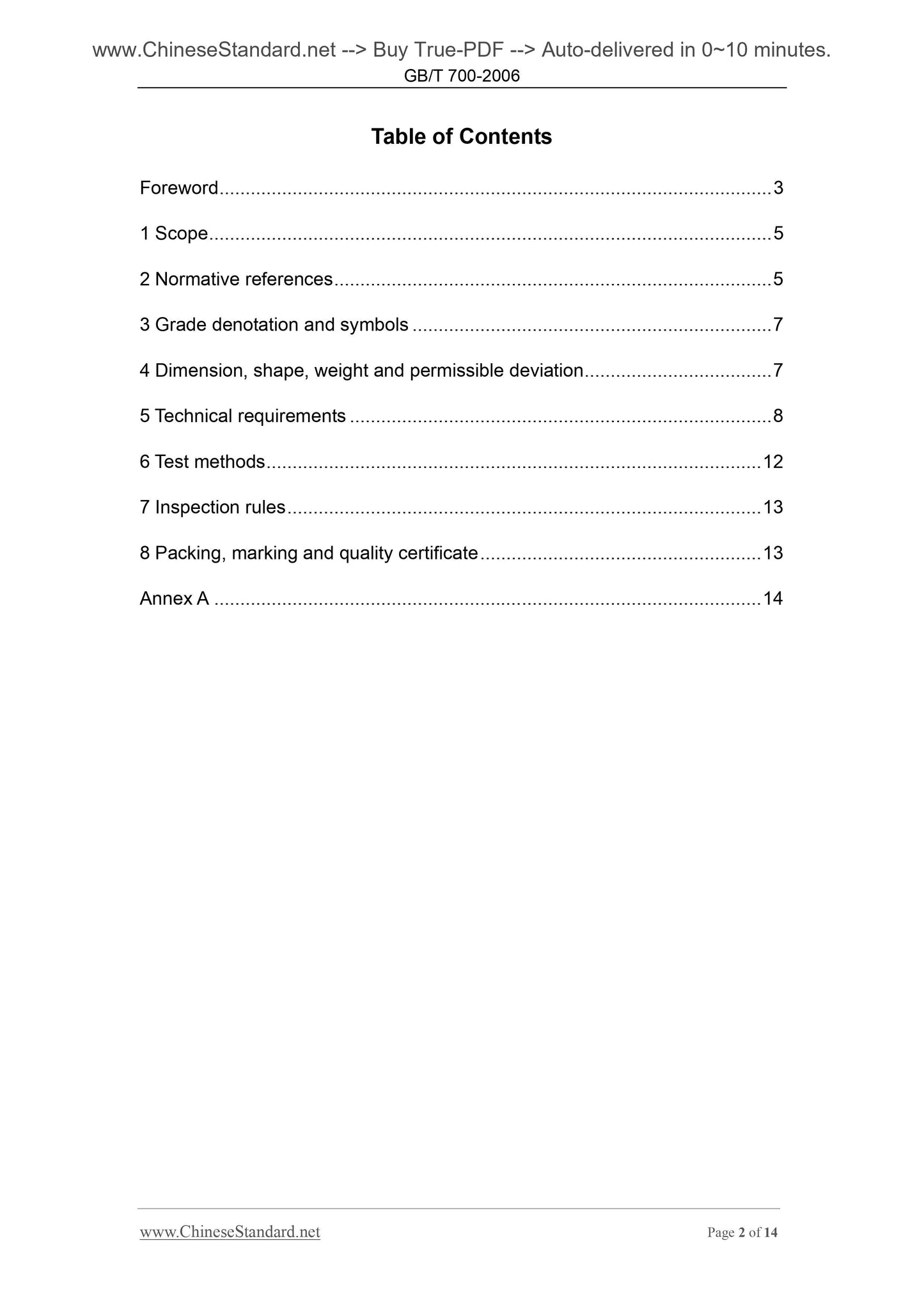 GB/T 700-2006 Page 2