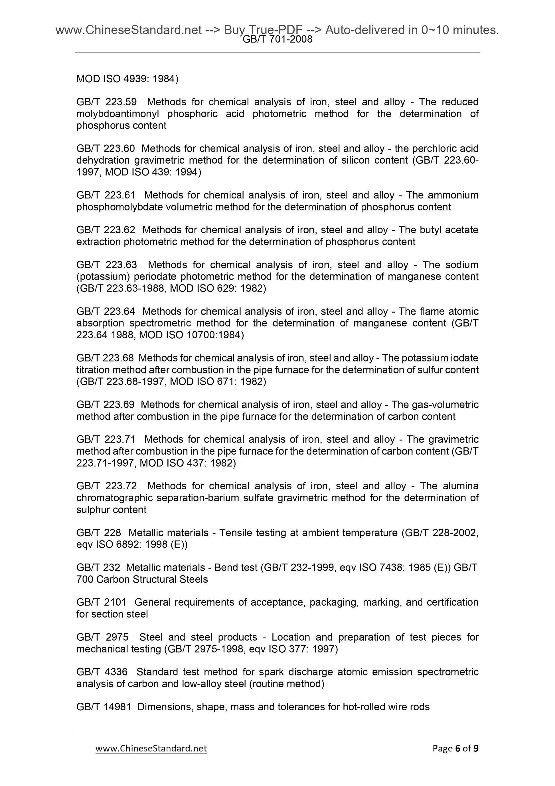 GB/T 701-2008 Page 5