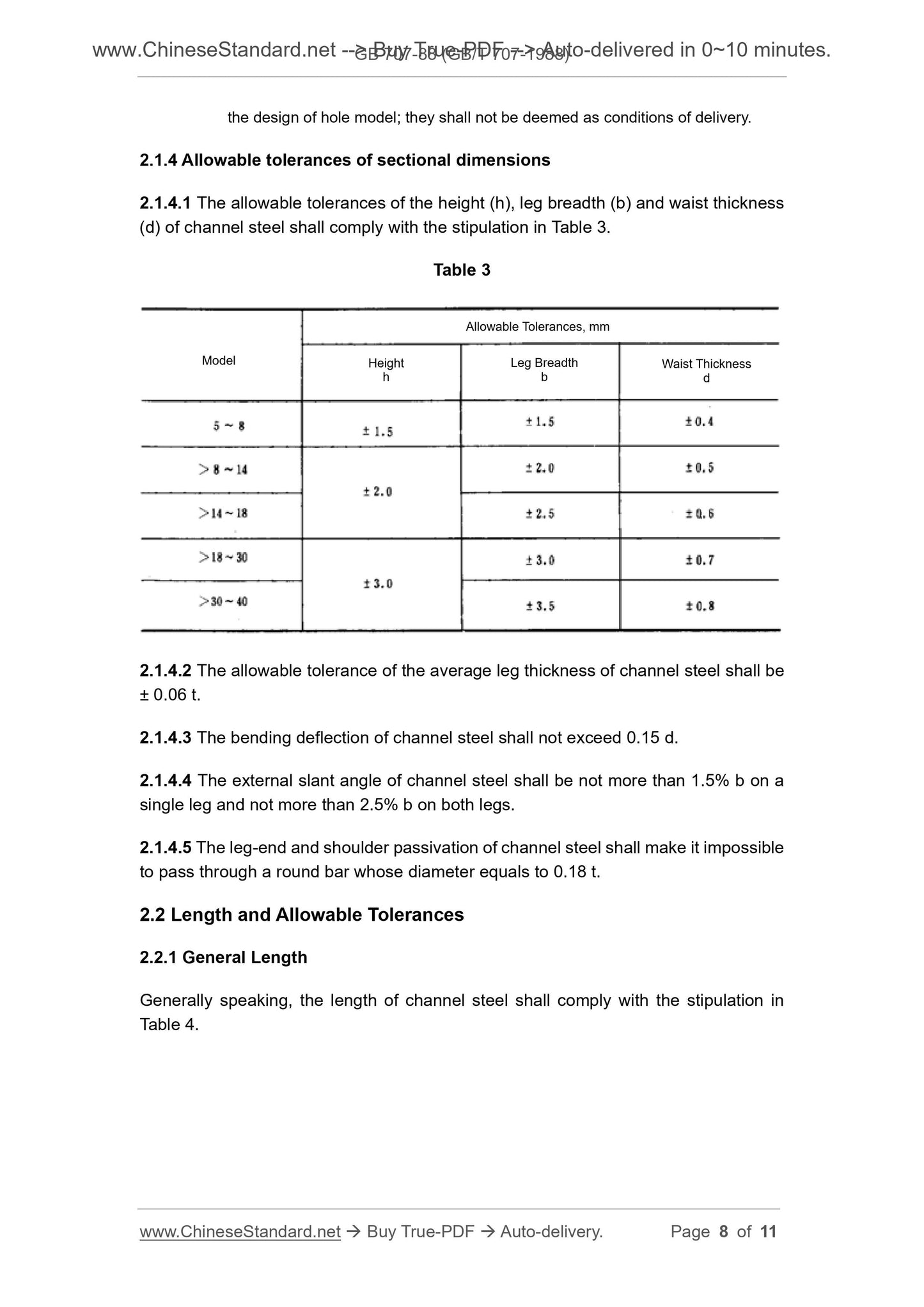 GB/T 707-1988 Page 4