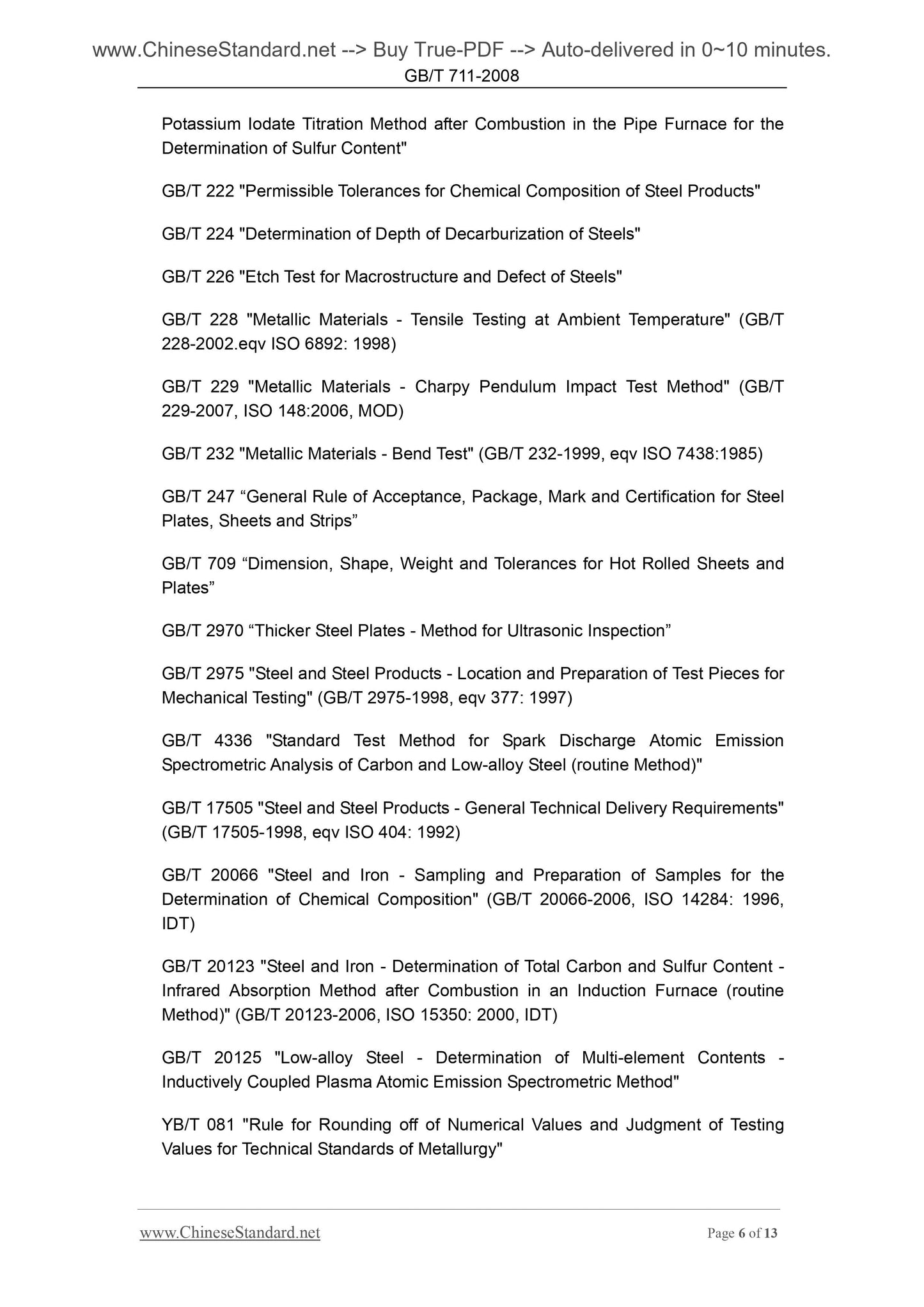 GB/T 711-2008 Page 6