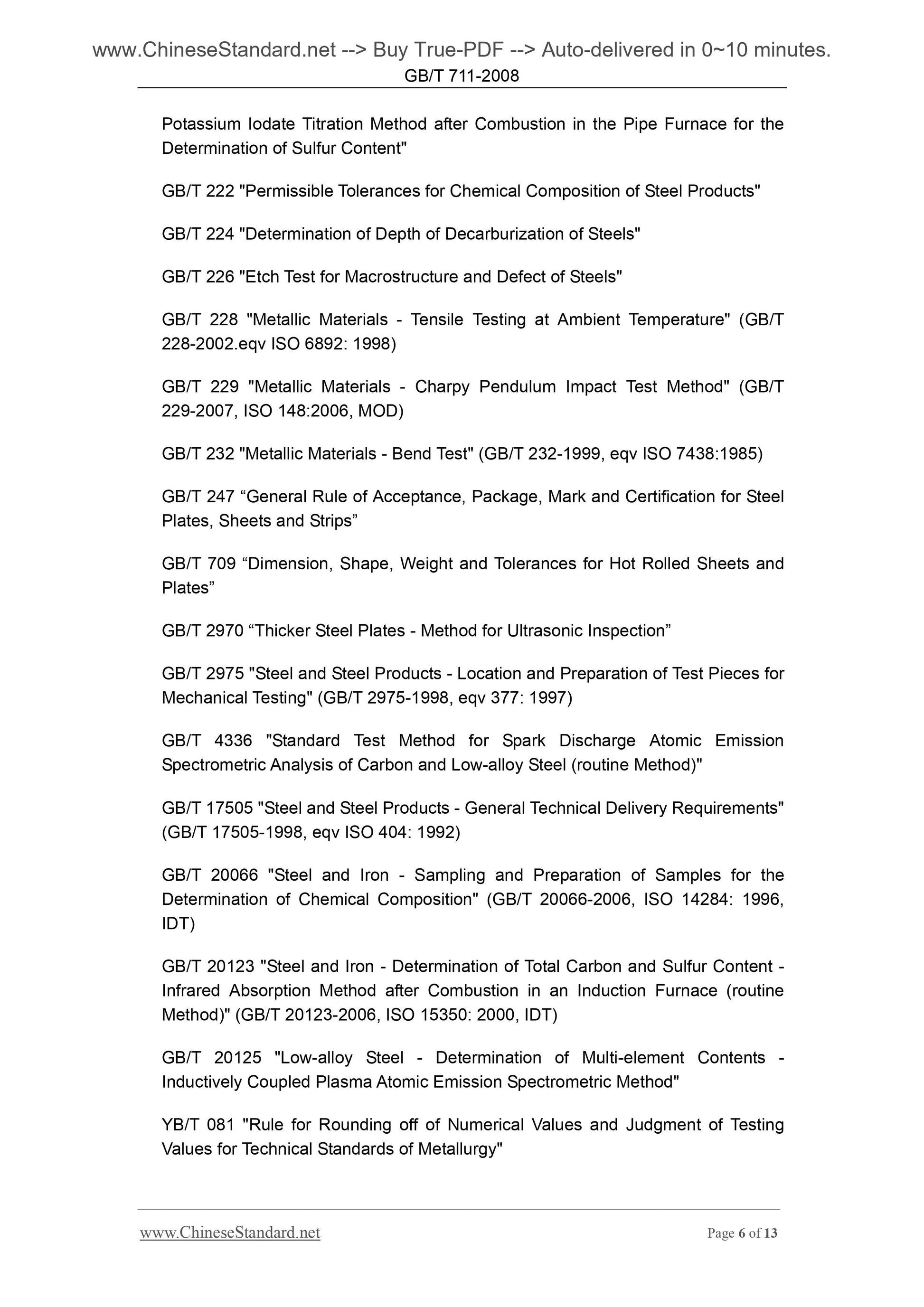 GB/T 711-2008 Page 6