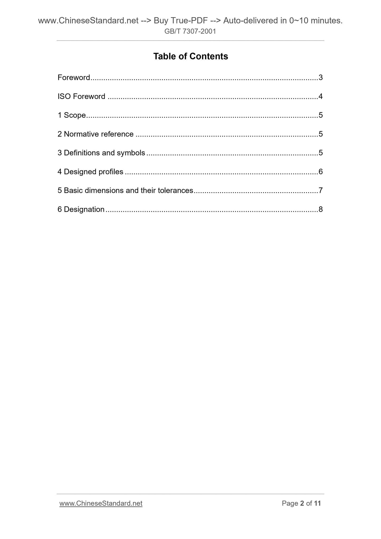 GB/T 7307-2001 Page 2